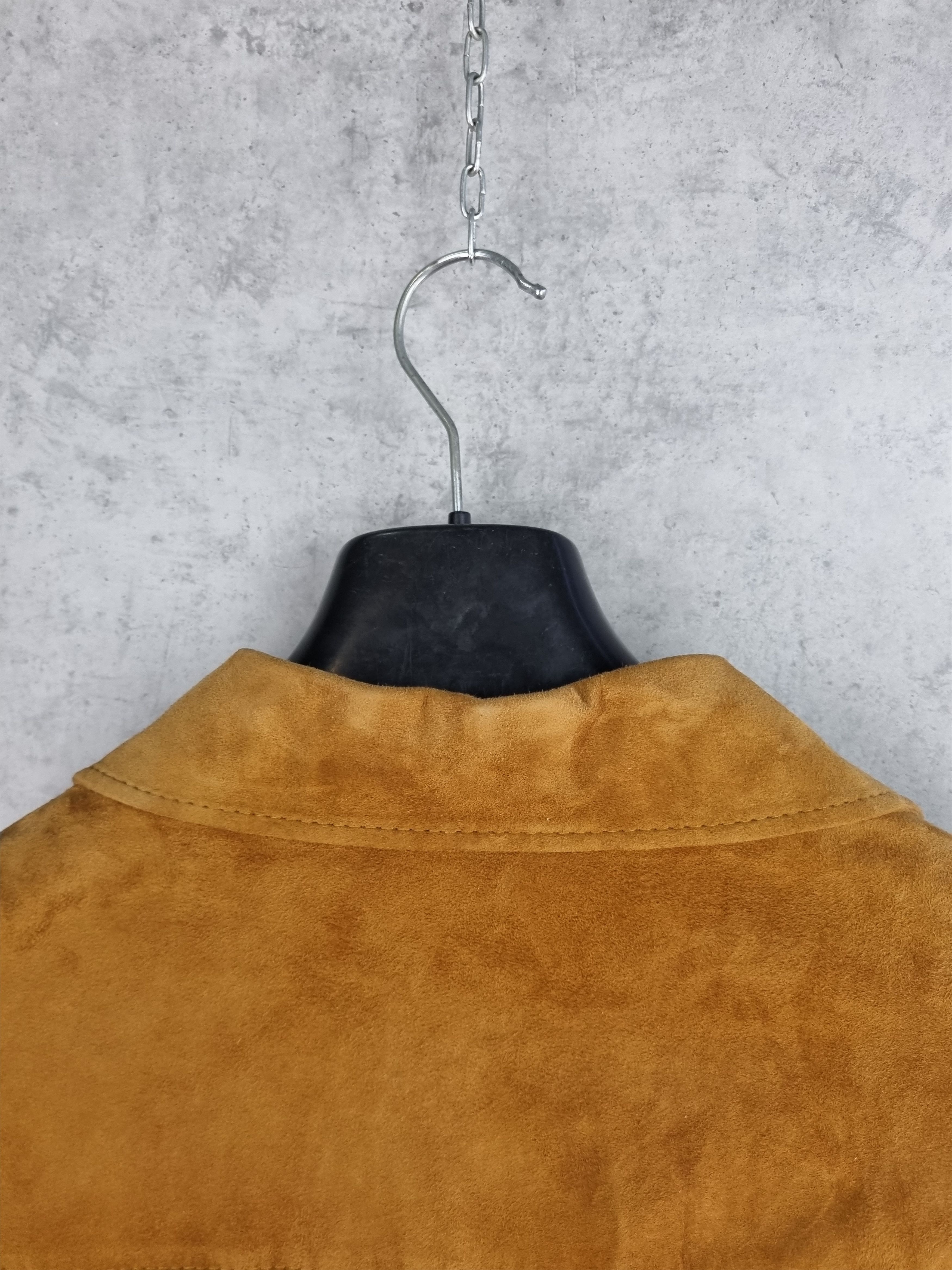 Japanese Brand 80s Suede Leather Jacket TOM FORD Style Size US L / EU 52-54 / 3 - 14 Thumbnail