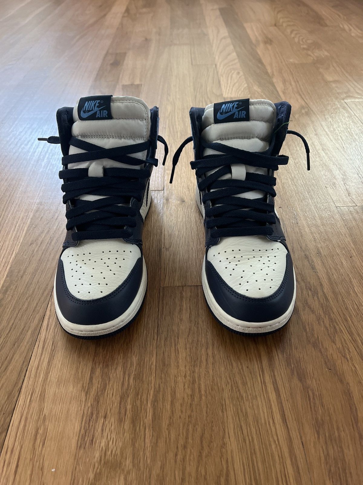 Nike Air Jordan 1 Retro High OG GS university blue obsidian Size US 7 / EU 40 - 3 Thumbnail