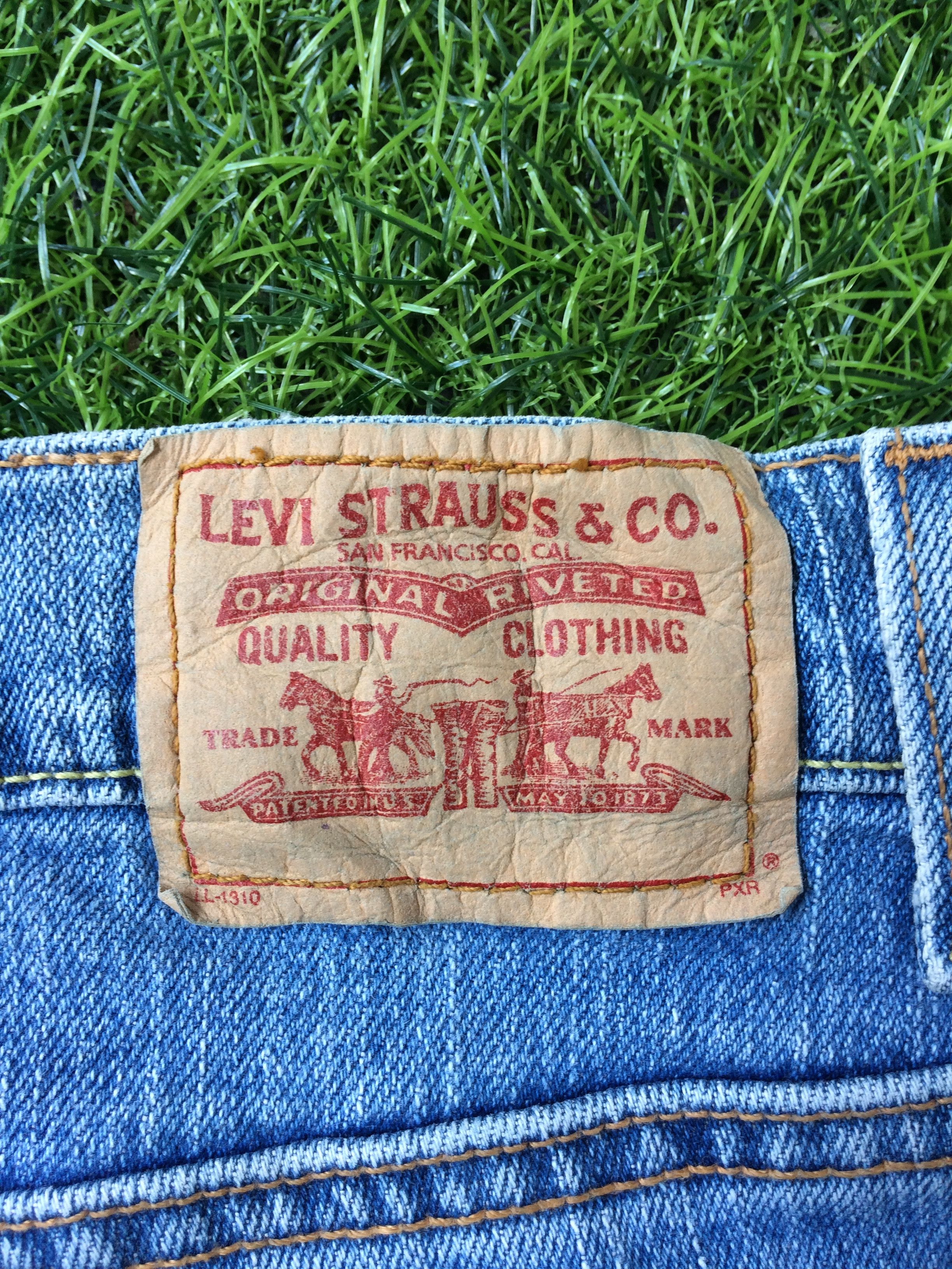 Levi's × Vintage Distressed Levis 515 Light Wash Bootcut Jeans #B-532 Size 37" - 10 Thumbnail