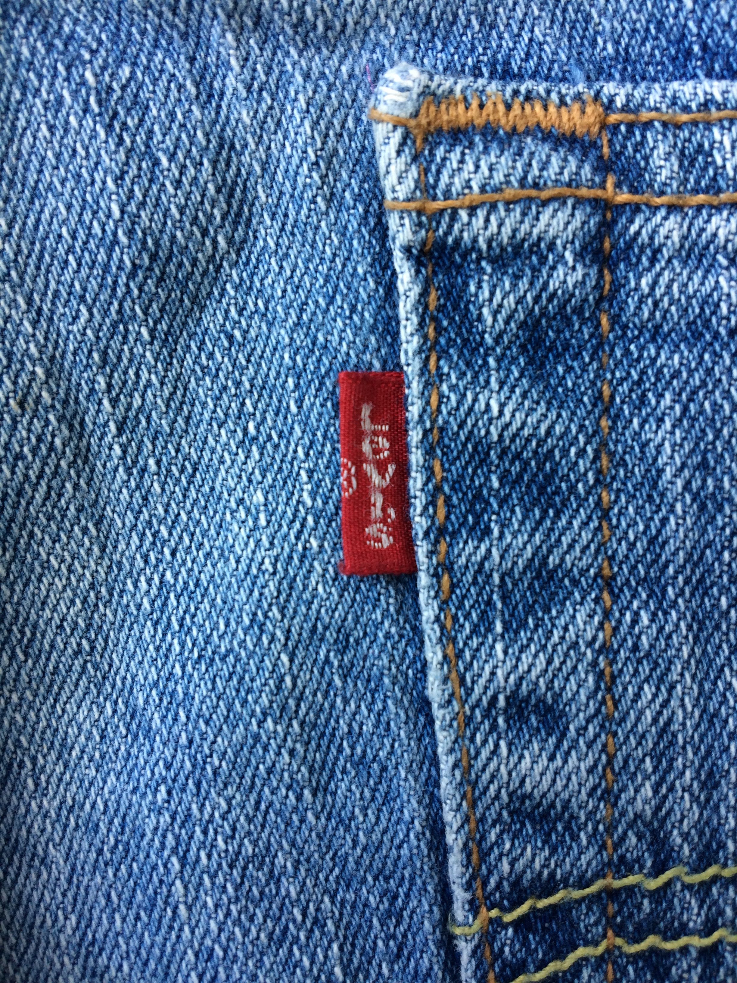 Levi's × Vintage Distressed Levis 515 Light Wash Bootcut Jeans #B-532 Size 37" - 9 Thumbnail