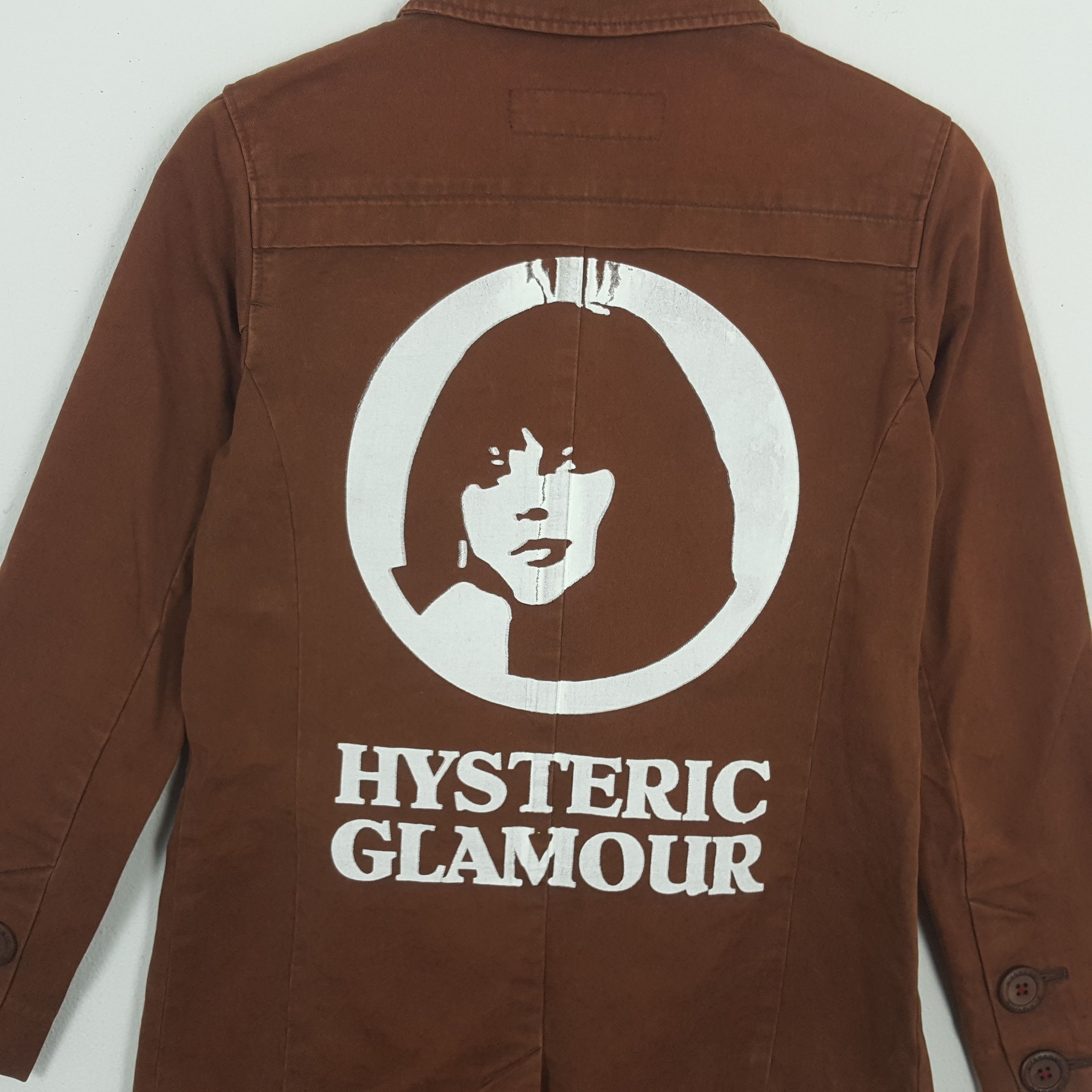 Hysteric Glamour × Japanese Brand × Vintage HYSTERIC GLAMOUR Fashion Style Custom Art Long Jacket Size XS / US 0-2 / IT 36-38 - 2 Thumbnail