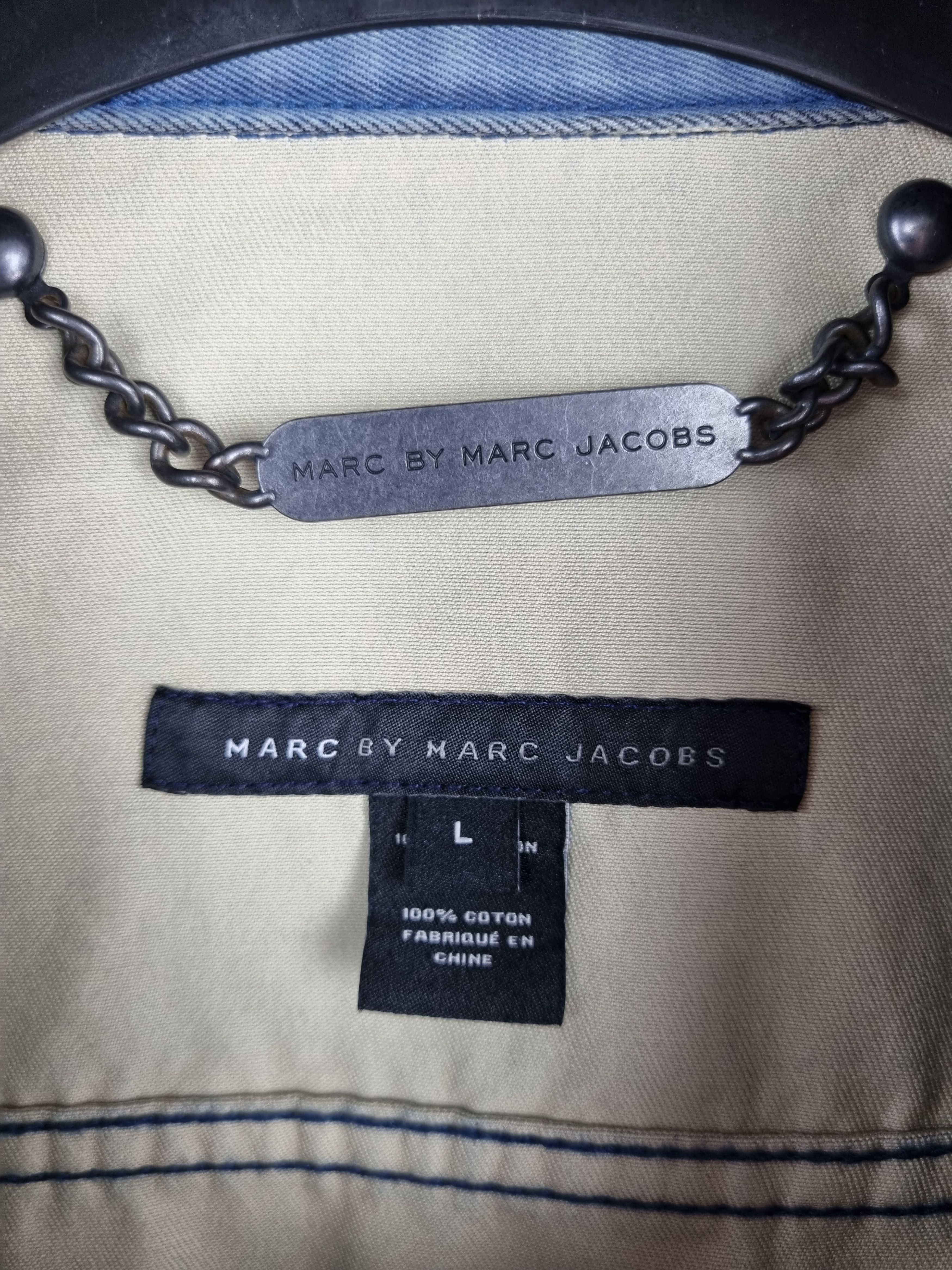 Marc by Marc Jacobs × Vintage Rare Marc Jacobs Periwinkle Blue multi Light Jacket Size US M / EU 48-50 / 2 - 6 Thumbnail