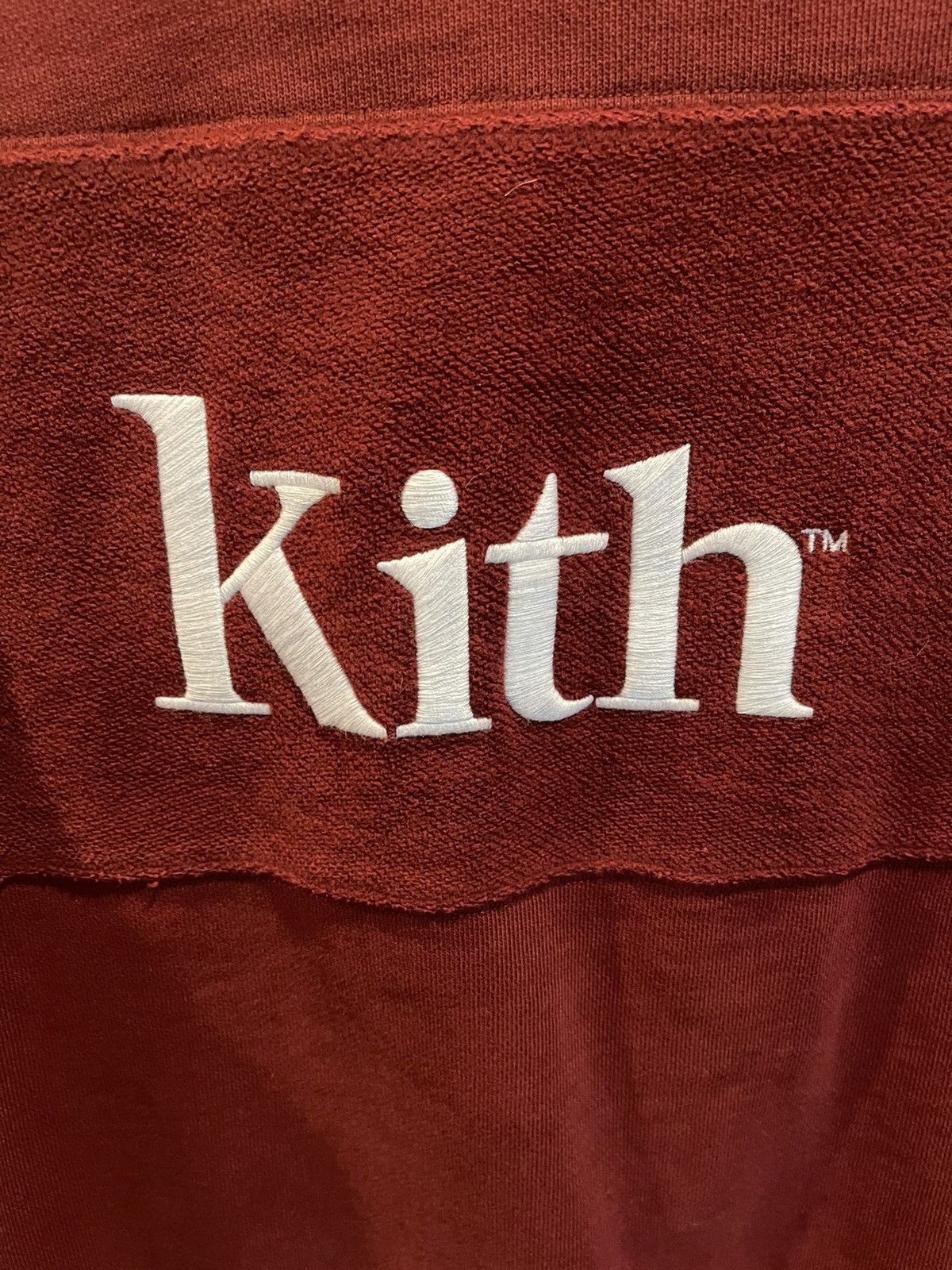 Kith Kith Paneled Williams Crewneck - Rust Size US S / EU 44-46 / 1 - 2 Thumbnail