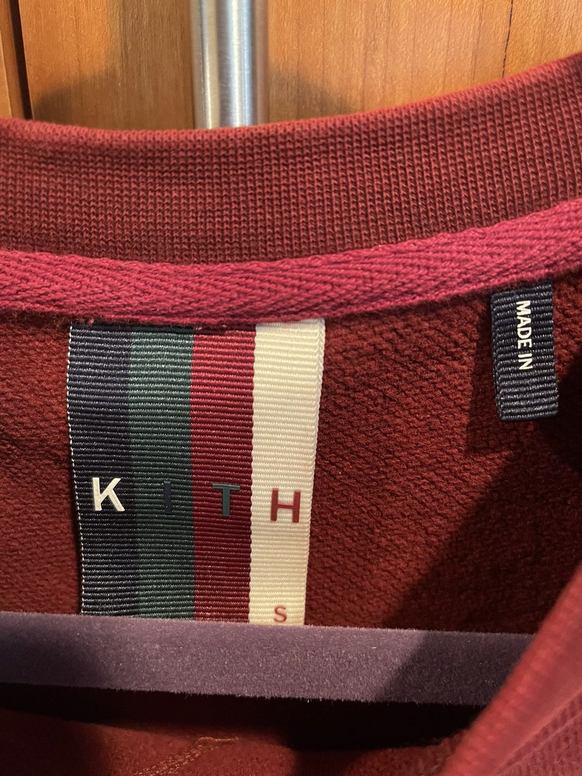 Kith Kith Paneled Williams Crewneck - Rust Size US S / EU 44-46 / 1 - 3 Thumbnail