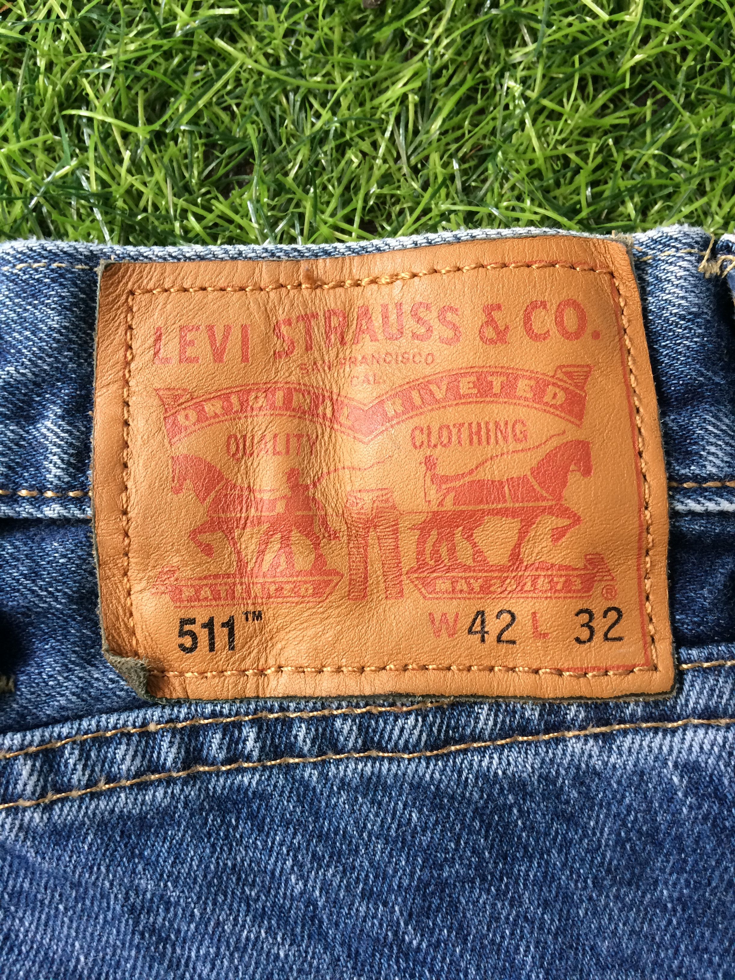 Jean × Levi's × Unsound Rags Distressed Levis 511 Ripped Jeans B-605 Size US 41 - 11 Thumbnail
