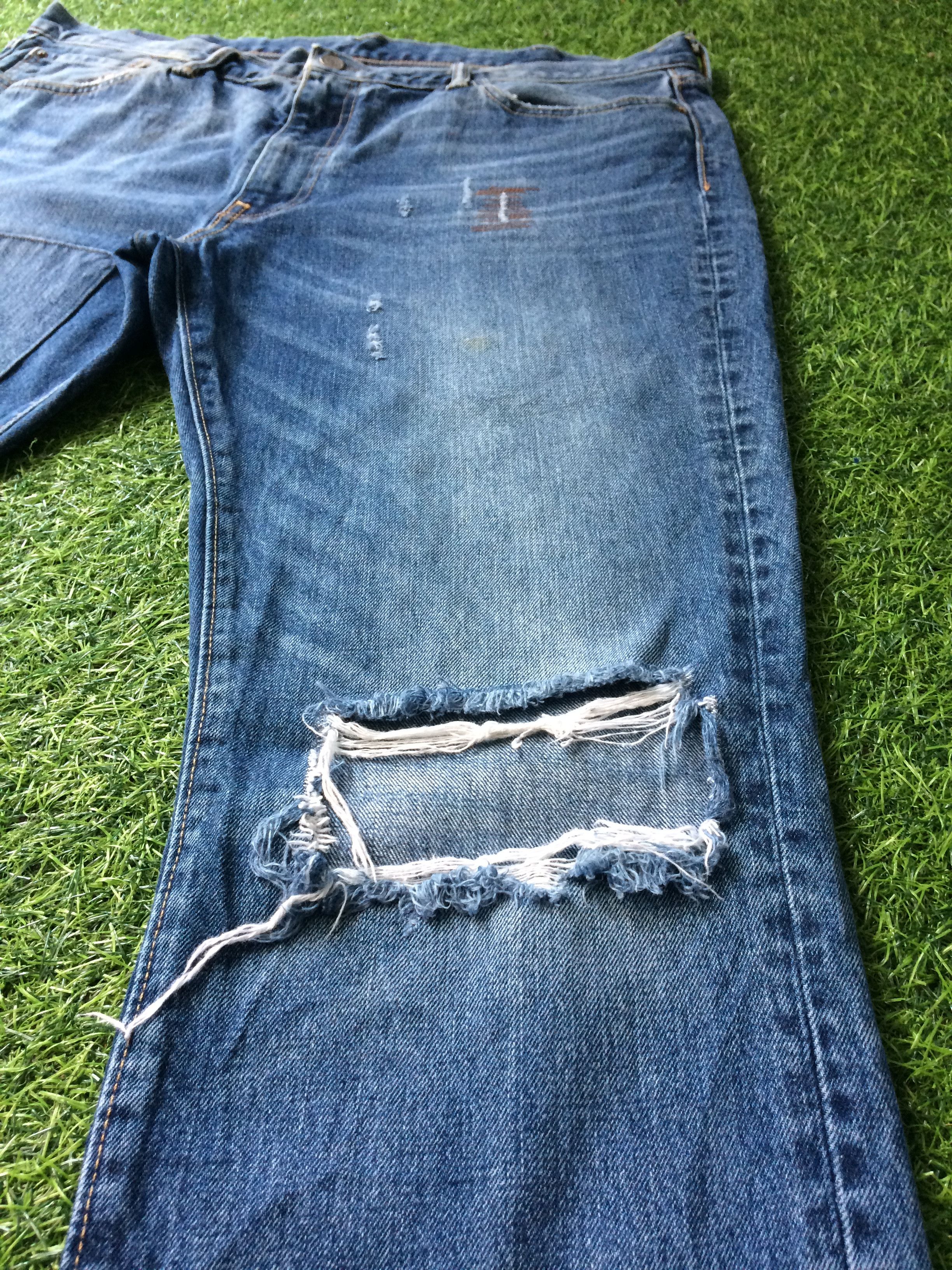 Jean × Levi's × Unsound Rags Distressed Levis 511 Ripped Jeans B-605 Size US 41 - 6 Thumbnail