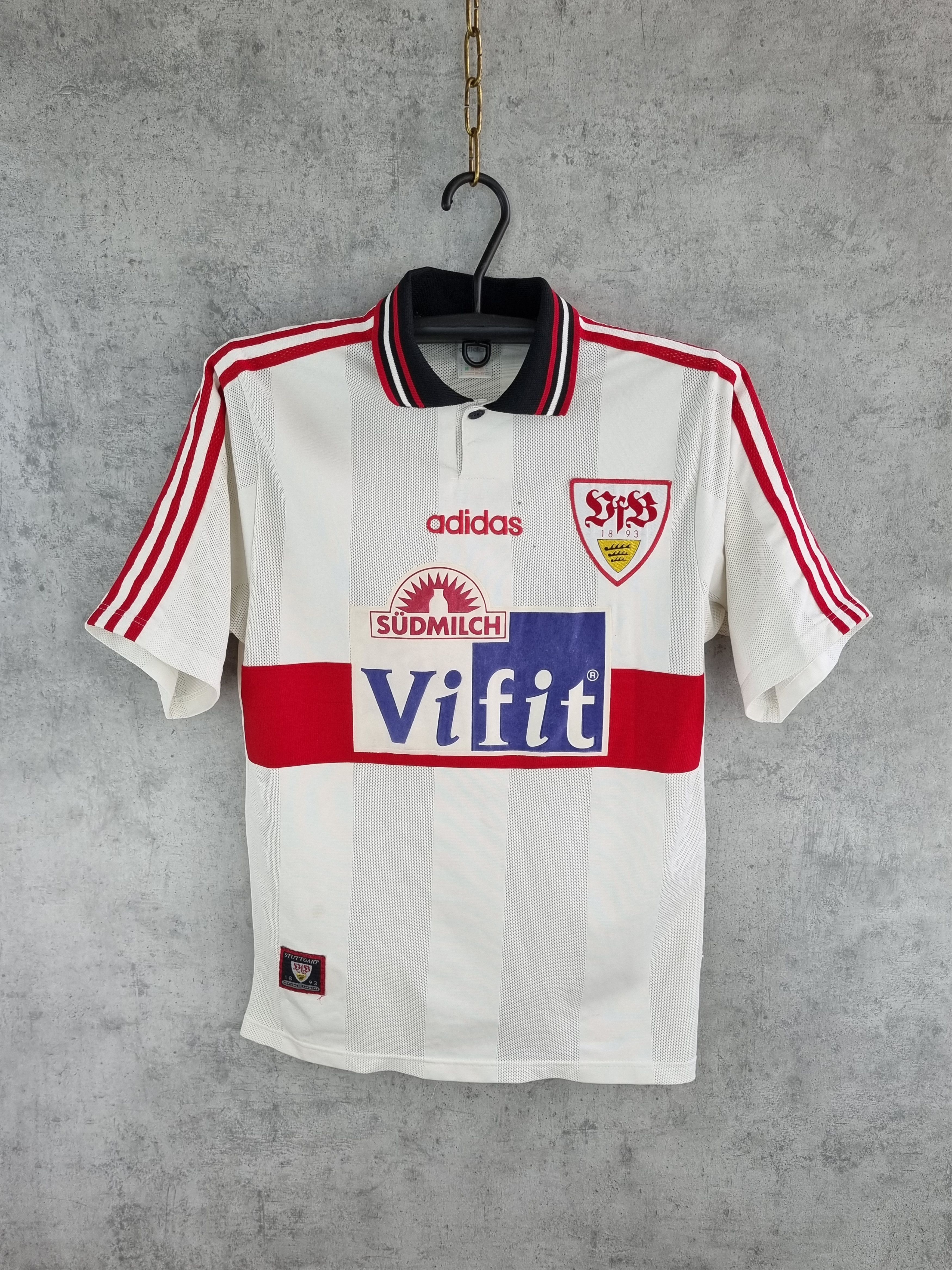Adidas × Vintage 80s Adidas Vintage Rare Jersey Size US S / EU 44-46 / 1 - 1 Thumbnail