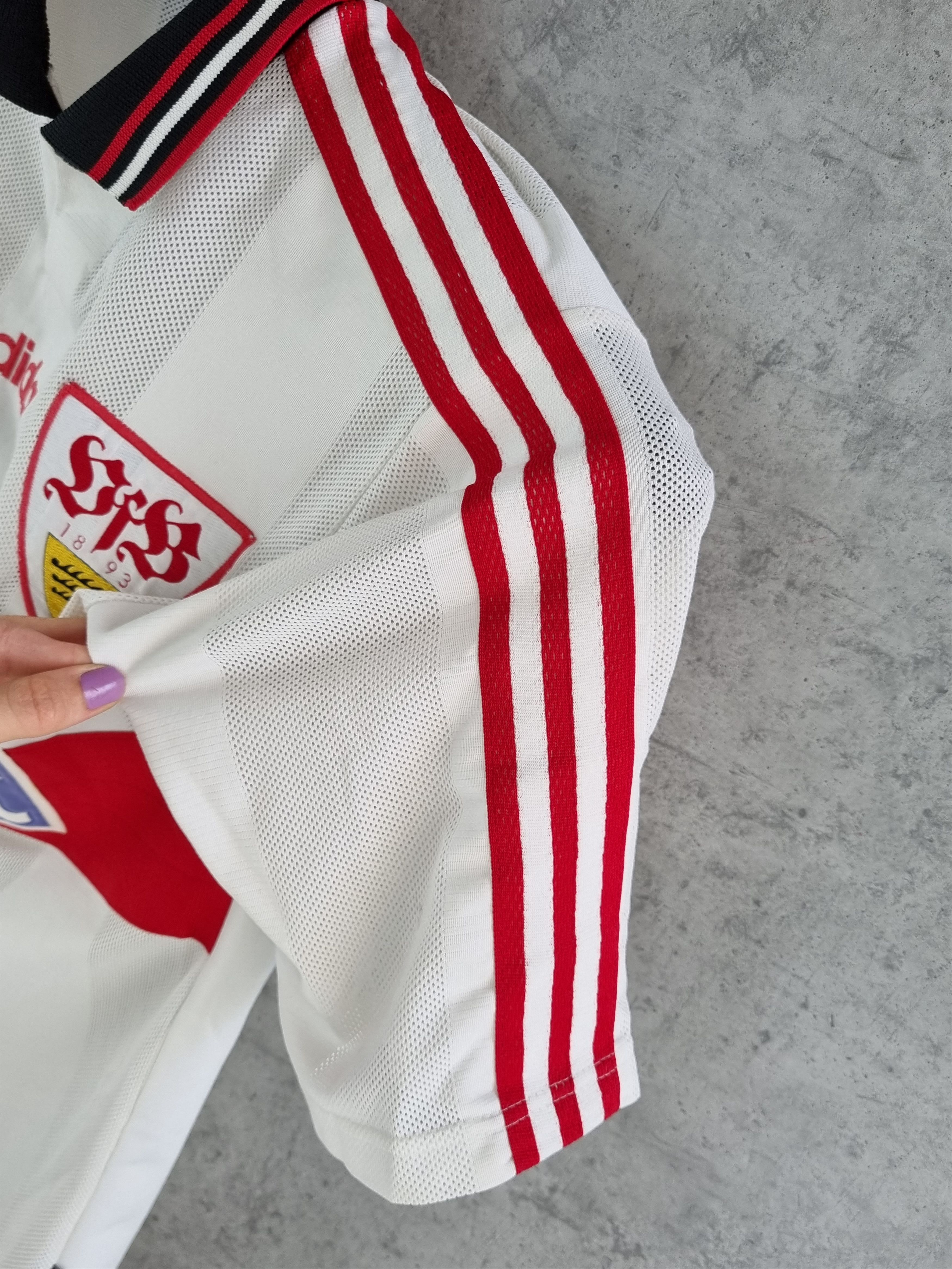 Adidas × Vintage 80s Adidas Vintage Rare Jersey Size US S / EU 44-46 / 1 - 4 Thumbnail
