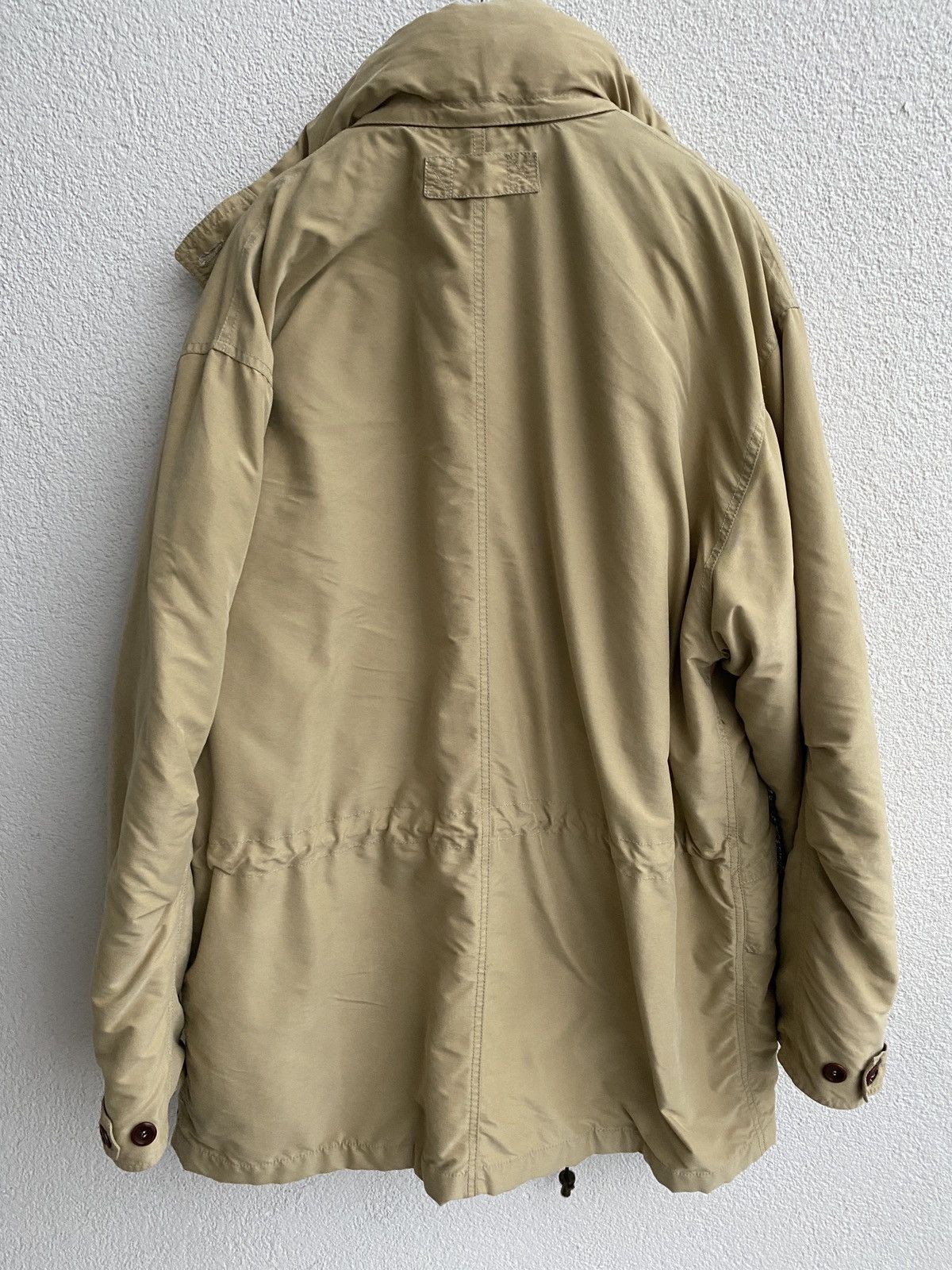 Yves Saint Laurent Warm YSL Jacket Parka Beige Size US L / EU 52-54 / 3 - 10 Thumbnail