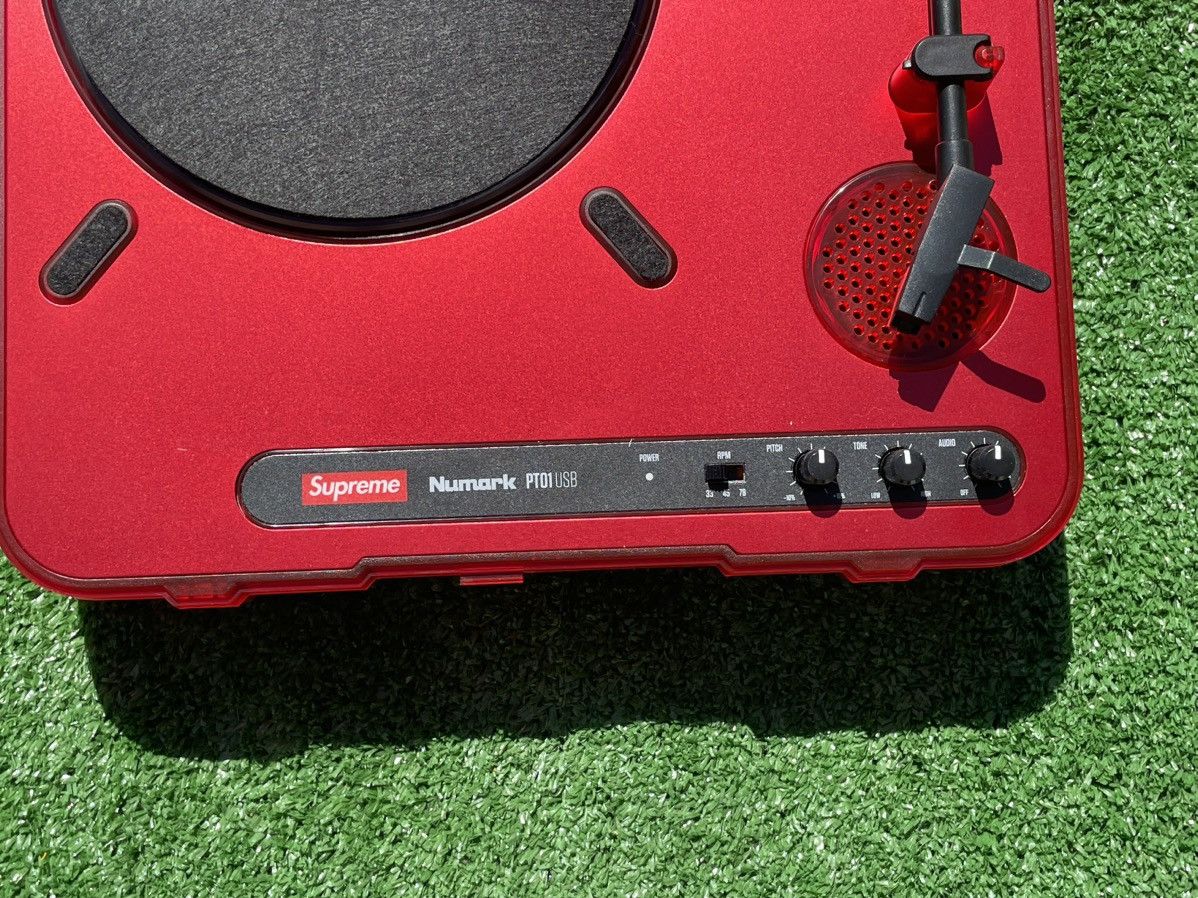 Supreme Supreme Numark PT01 Portable Turntable Size ONE SIZE - 7 Thumbnail