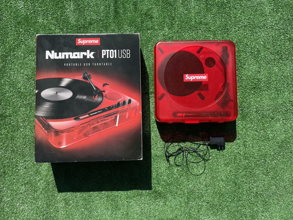 Supreme Supreme Numark PT01 Portable Turntable Size ONE SIZE - 1 Thumbnail