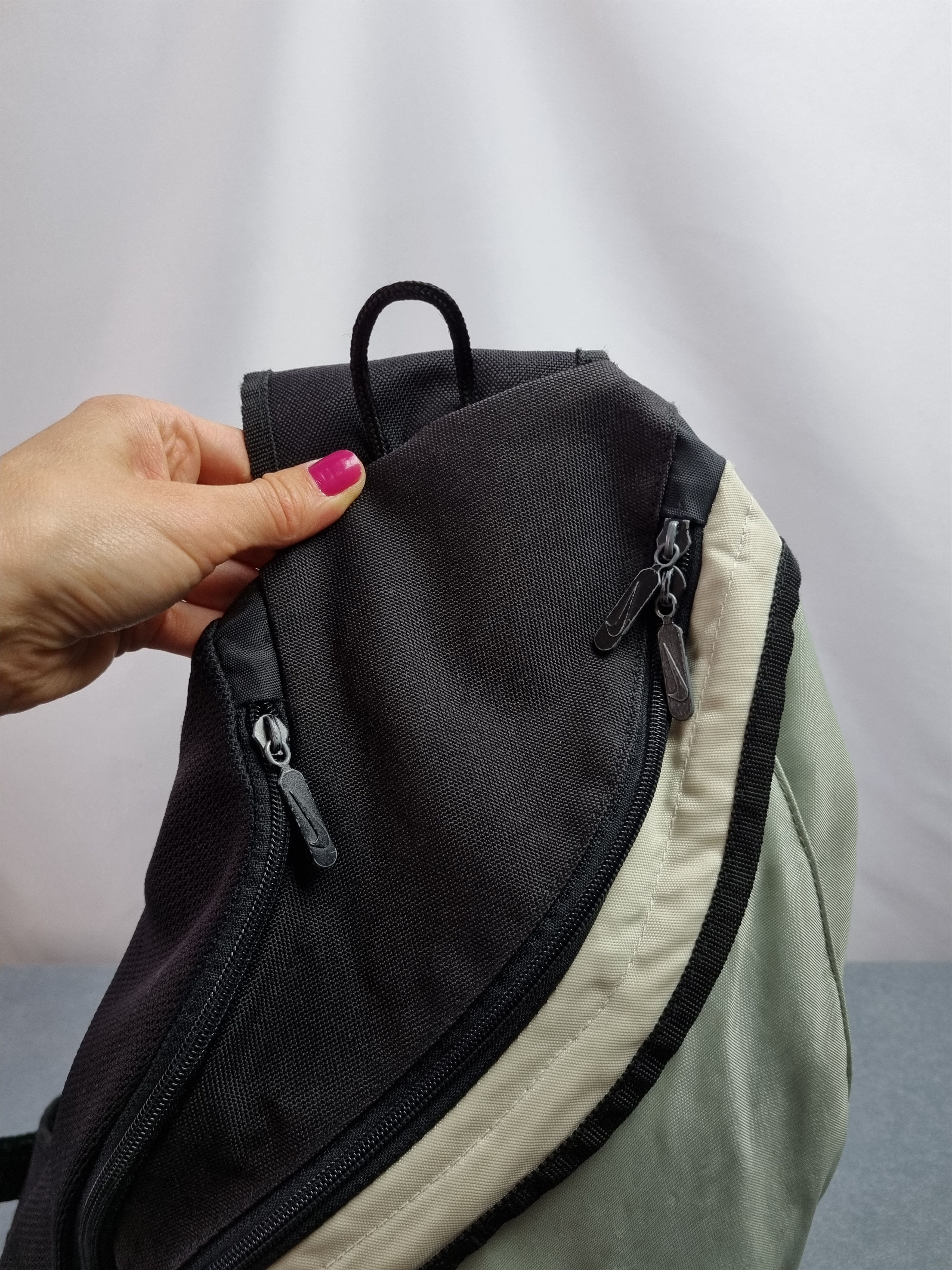 Nike × Vintage 90s Nike Nylon Vintage Backpack Size ONE SIZE - 5 Thumbnail