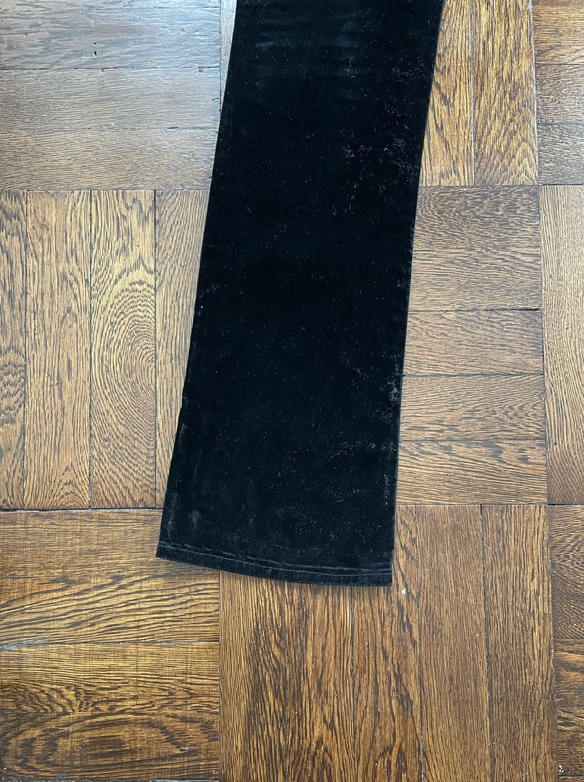 Saint Laurent Paris Men’s Saint Laurent Velvet Boot Cut Pants - Size 31 $850 Size US 31 - 4 Thumbnail