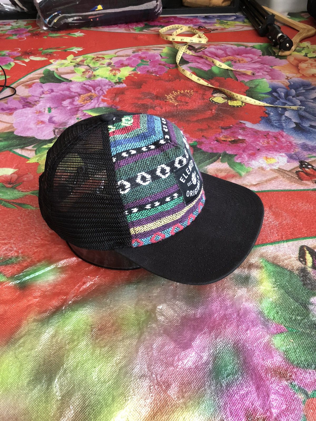 Element Element Skateboards Trucker Hat Etnic Motif Size ONE SIZE - 4 Thumbnail