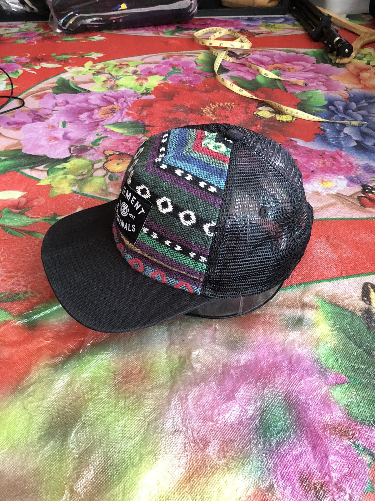 Element Element Skateboards Trucker Hat Etnic Motif Size ONE SIZE - 5 Thumbnail