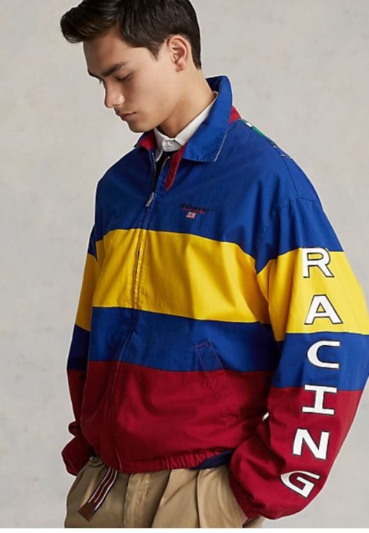 Polo Ralph Lauren Polo Ralph Lauren Sport CYCLE-PRINT Windbreaker Jacket Size US M / EU 48-50 / 2 - 3 Thumbnail