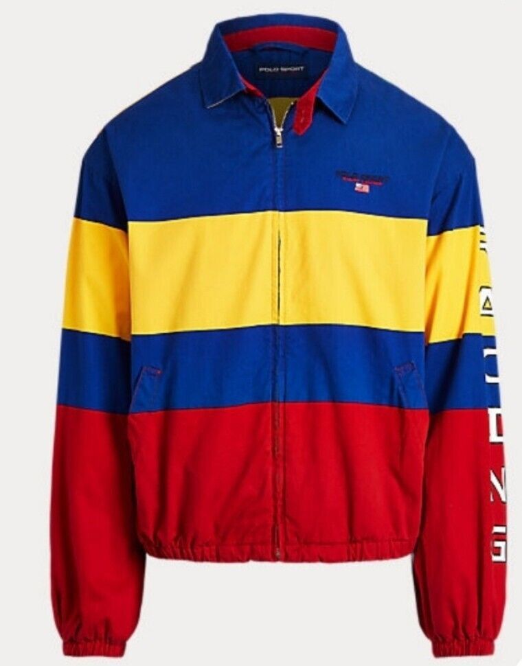 Polo Ralph Lauren Polo Ralph Lauren Sport CYCLE-PRINT Windbreaker Jacket Size US M / EU 48-50 / 2 - 8 Thumbnail