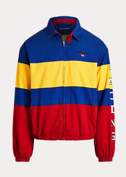 Polo Ralph Lauren Polo Ralph Lauren Sport CYCLE-PRINT Windbreaker Jacket Size US M / EU 48-50 / 2 - 9 Thumbnail
