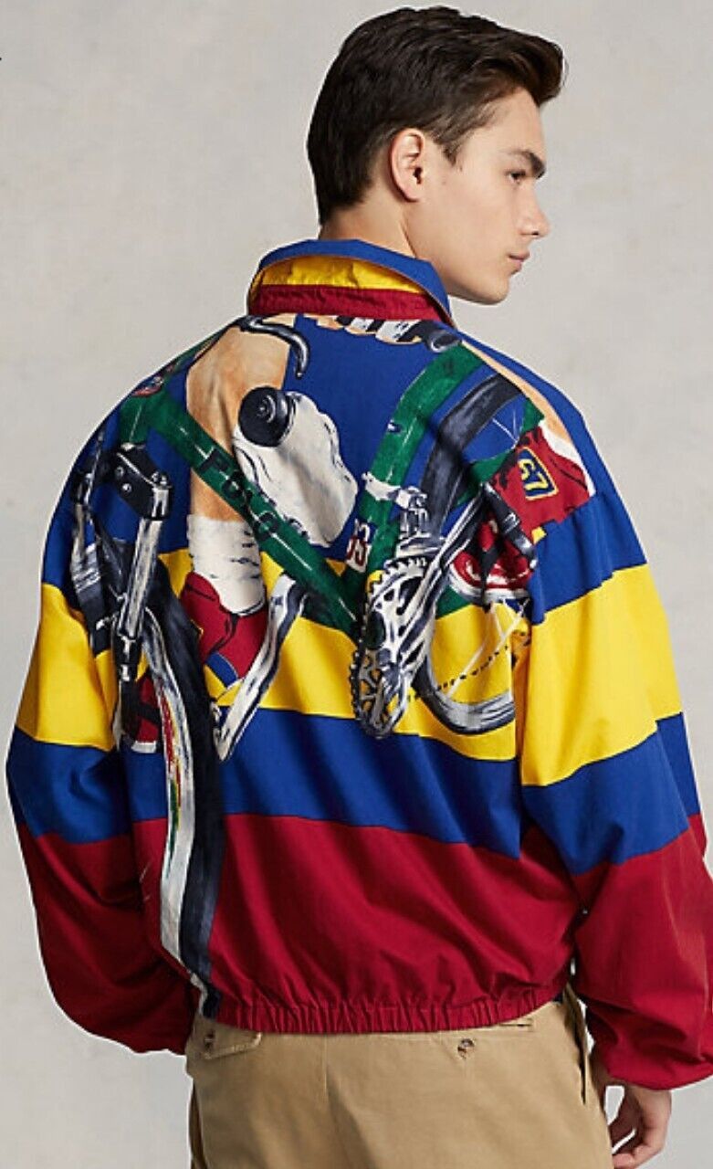Polo Ralph Lauren Polo Ralph Lauren Sport CYCLE-PRINT Windbreaker Jacket Size US M / EU 48-50 / 2 - 6 Thumbnail