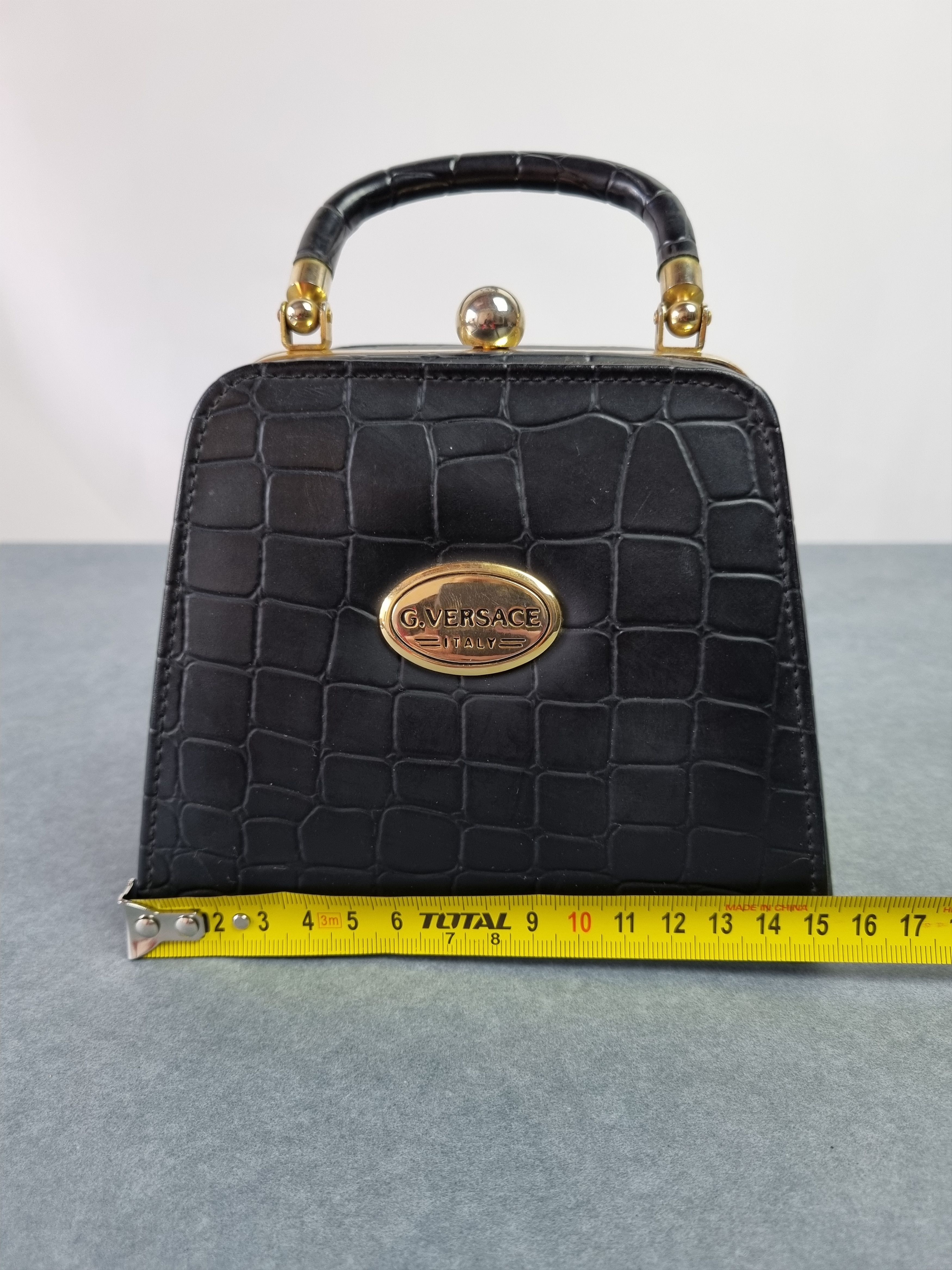 Gianni Valentino × Versace Rare G.Versace Italy Hand Mini Bag Size ONE SIZE - 12 Thumbnail