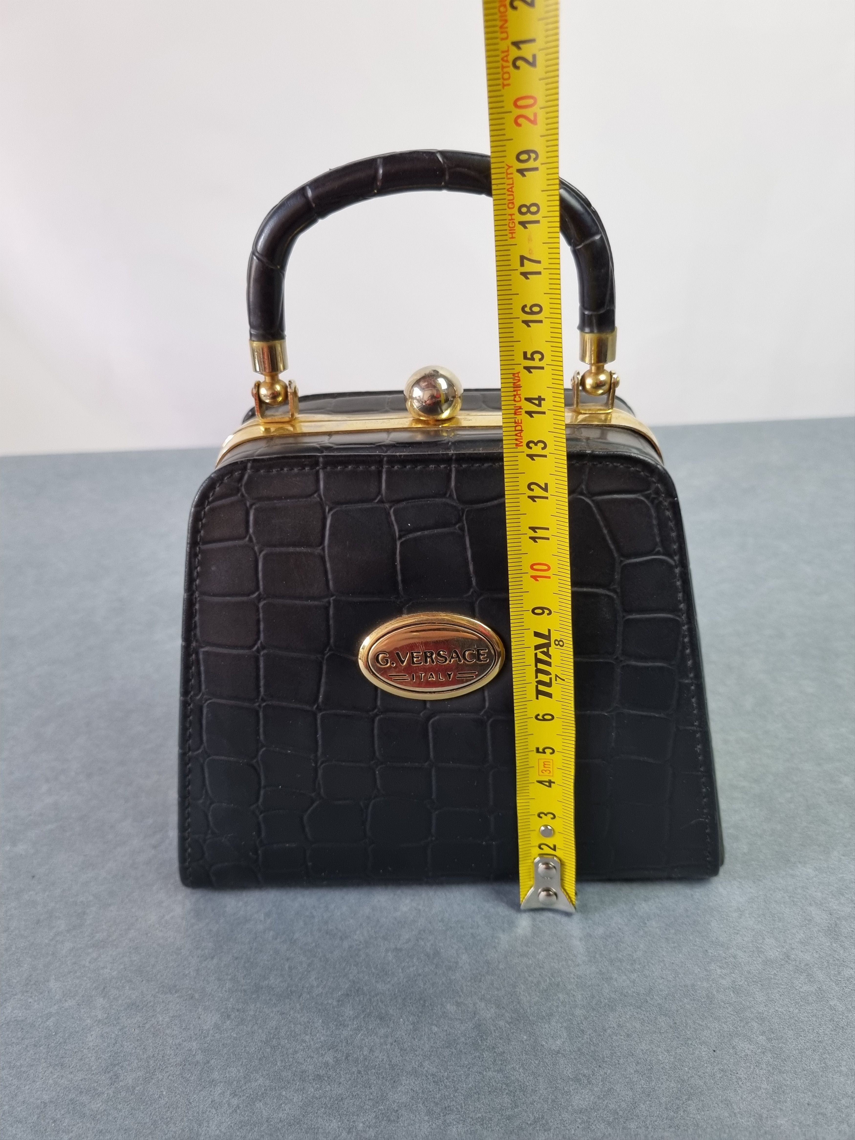 Gianni Valentino × Versace Rare G.Versace Italy Hand Mini Bag Size ONE SIZE - 10 Thumbnail