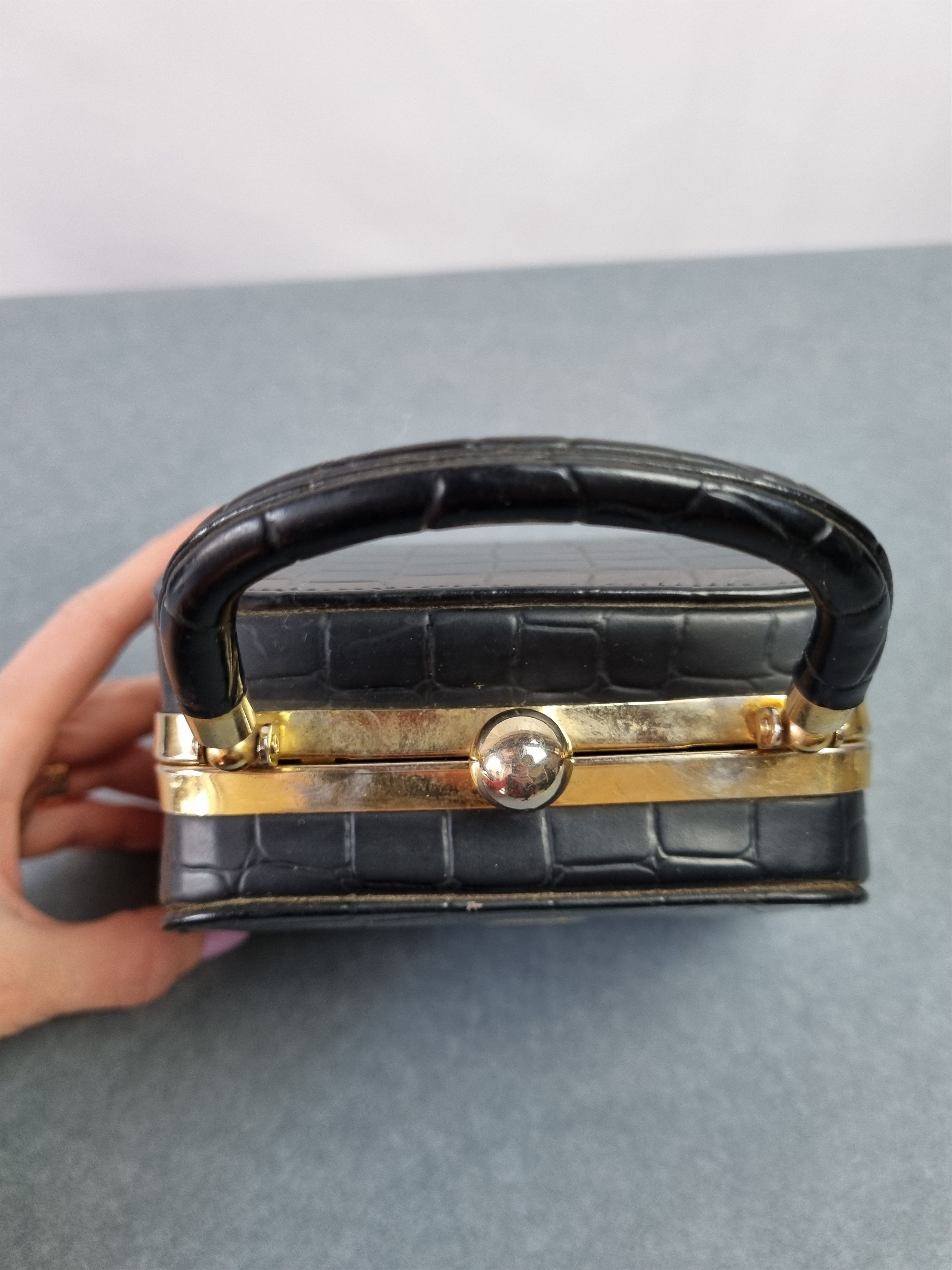 Gianni Valentino × Versace Rare G.Versace Italy Hand Mini Bag Size ONE SIZE - 4 Thumbnail