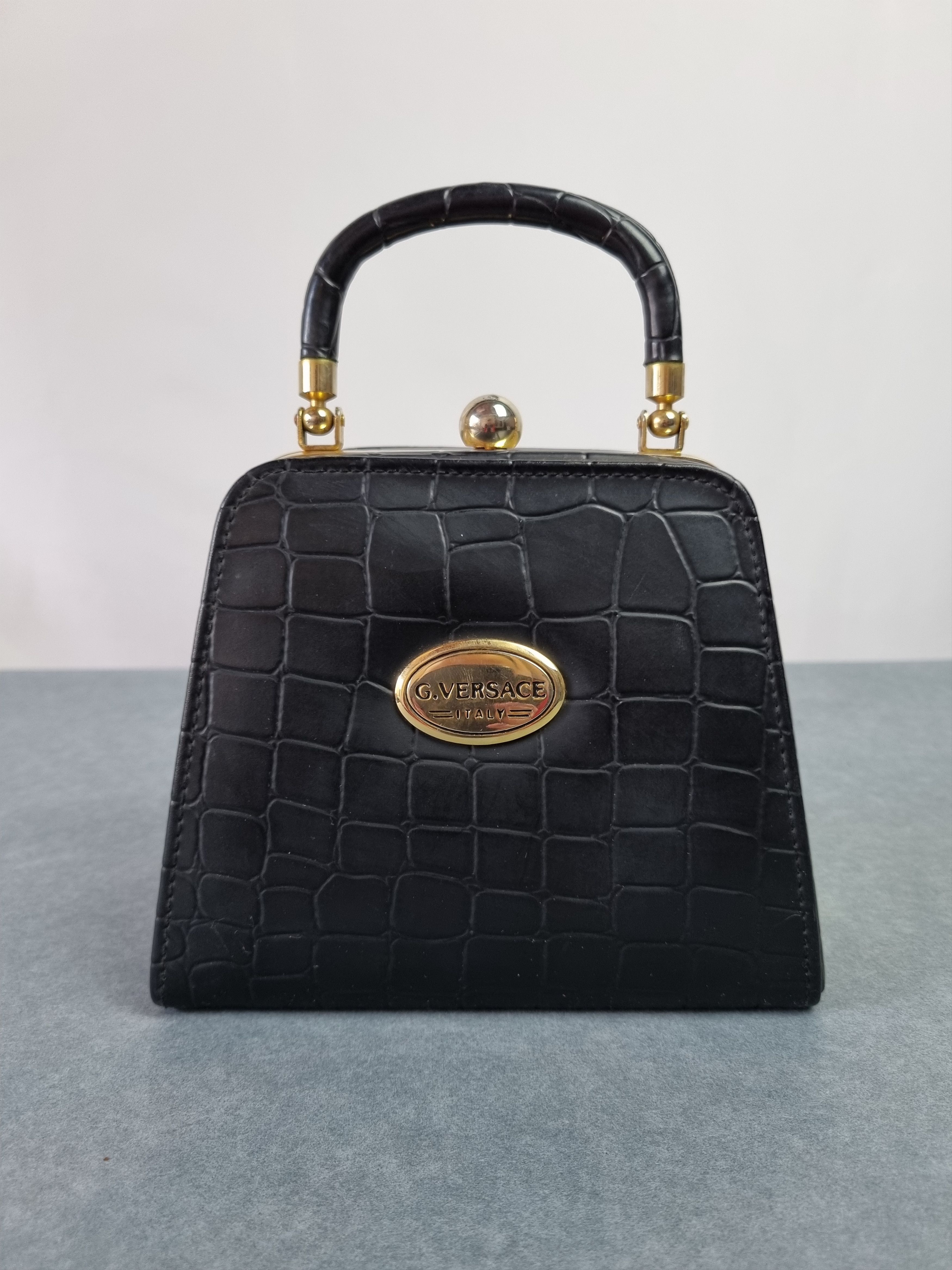 Gianni Valentino × Versace Rare G.Versace Italy Hand Mini Bag Size ONE SIZE - 2 Thumbnail