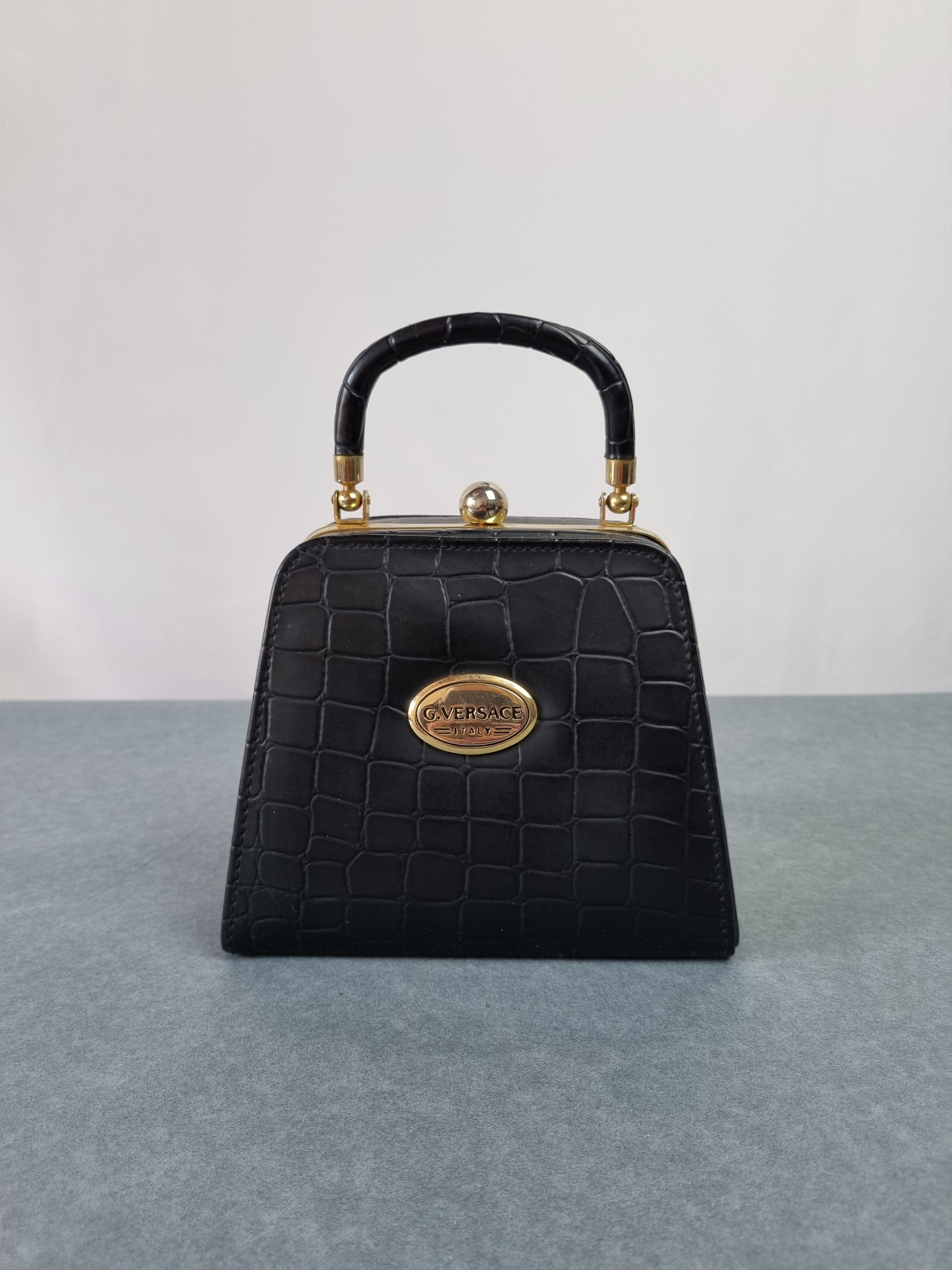 Gianni Valentino × Versace Rare G.Versace Italy Hand Mini Bag Size ONE SIZE - 17 Thumbnail