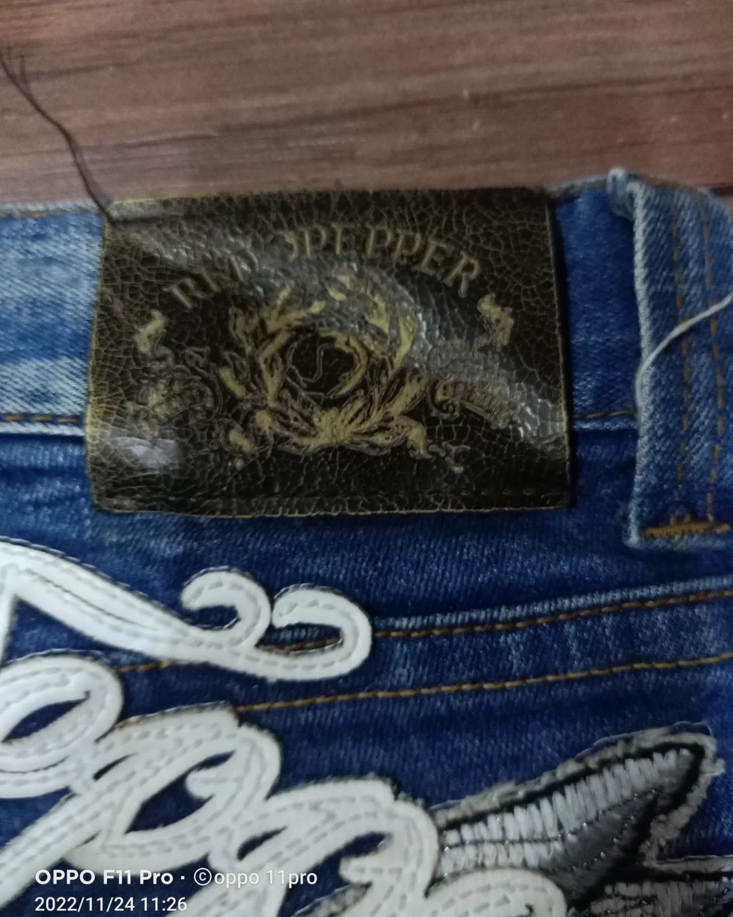 If Six Was Nine × Japanese Brand Red Pepper Denim Distressdenim Japanese Size US 36 / EU 52 - 3 Thumbnail