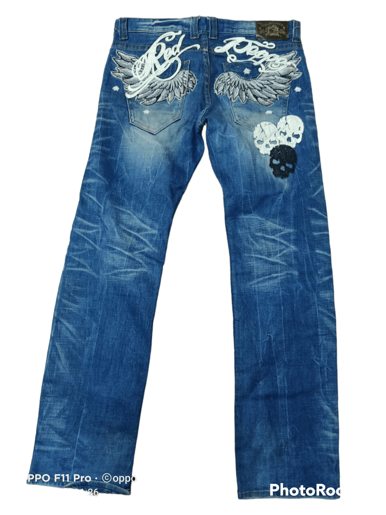 If Six Was Nine × Japanese Brand Red Pepper Denim Distressdenim Japanese Size US 36 / EU 52 - 4 Thumbnail