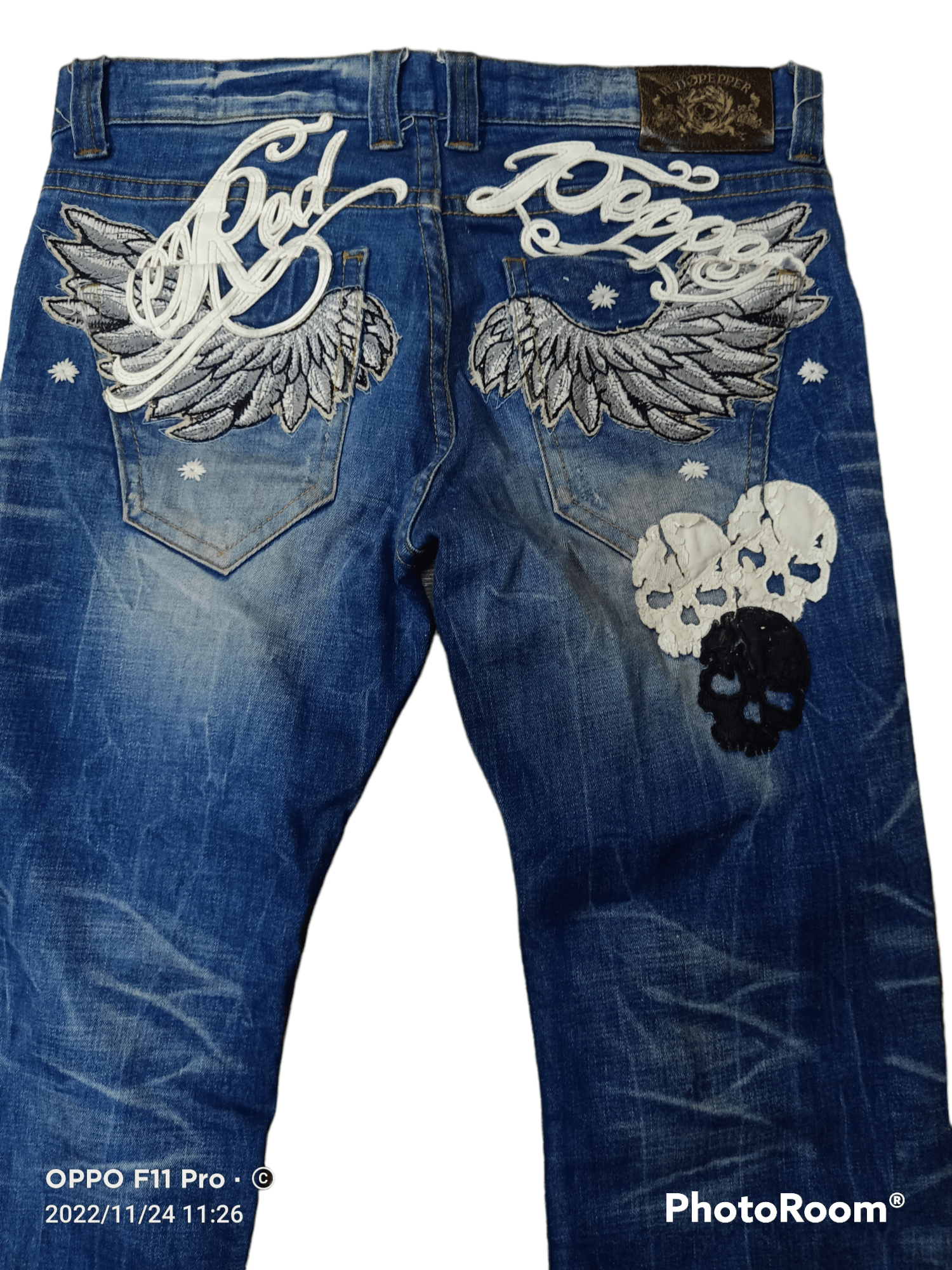 If Six Was Nine × Japanese Brand Red Pepper Denim Distressdenim Japanese Size US 36 / EU 52 - 6 Thumbnail