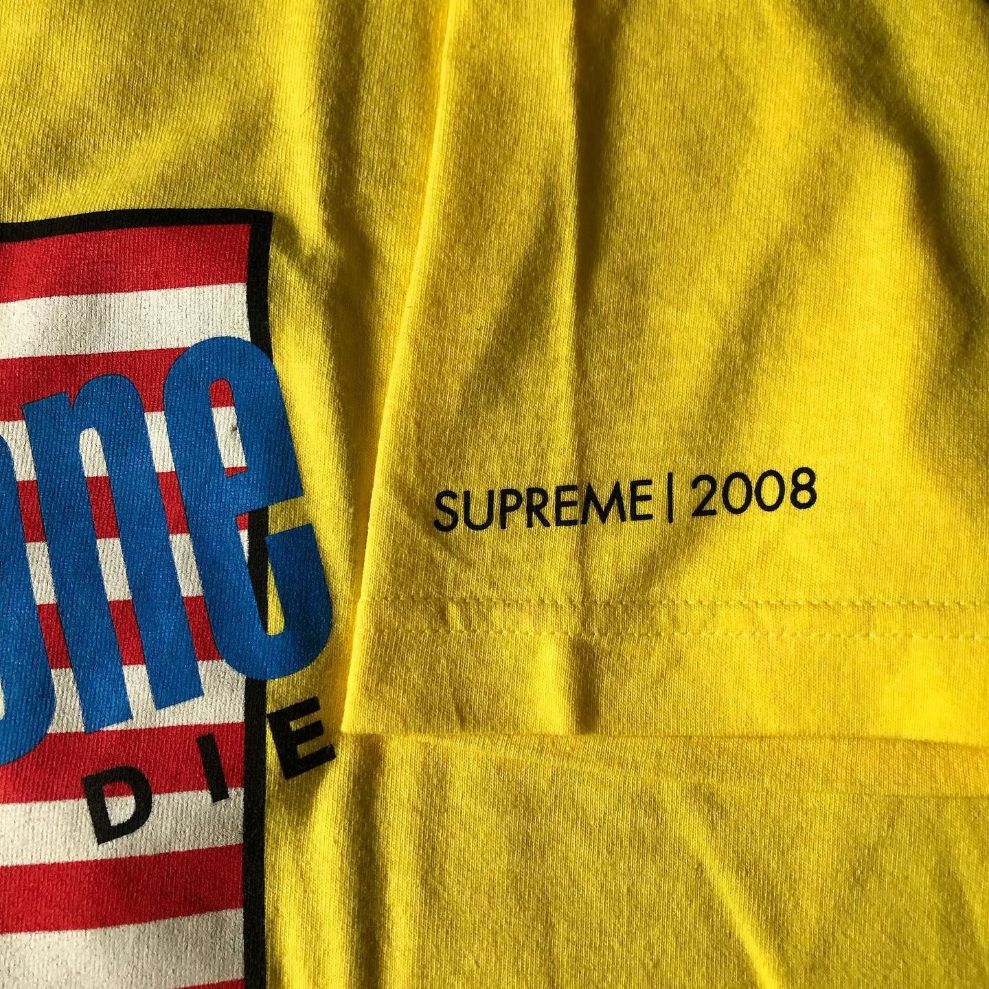 Supreme Supreme — Let None Die Tee (S/S08 2008) Size US M / EU 48-50 / 2 - 3 Thumbnail