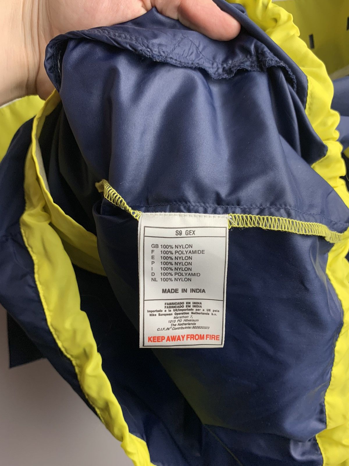 Nike × Vintage Vintage Nike light jacket logo swoosh size XXL Size US XXL / EU 58 / 5 - 5 Thumbnail