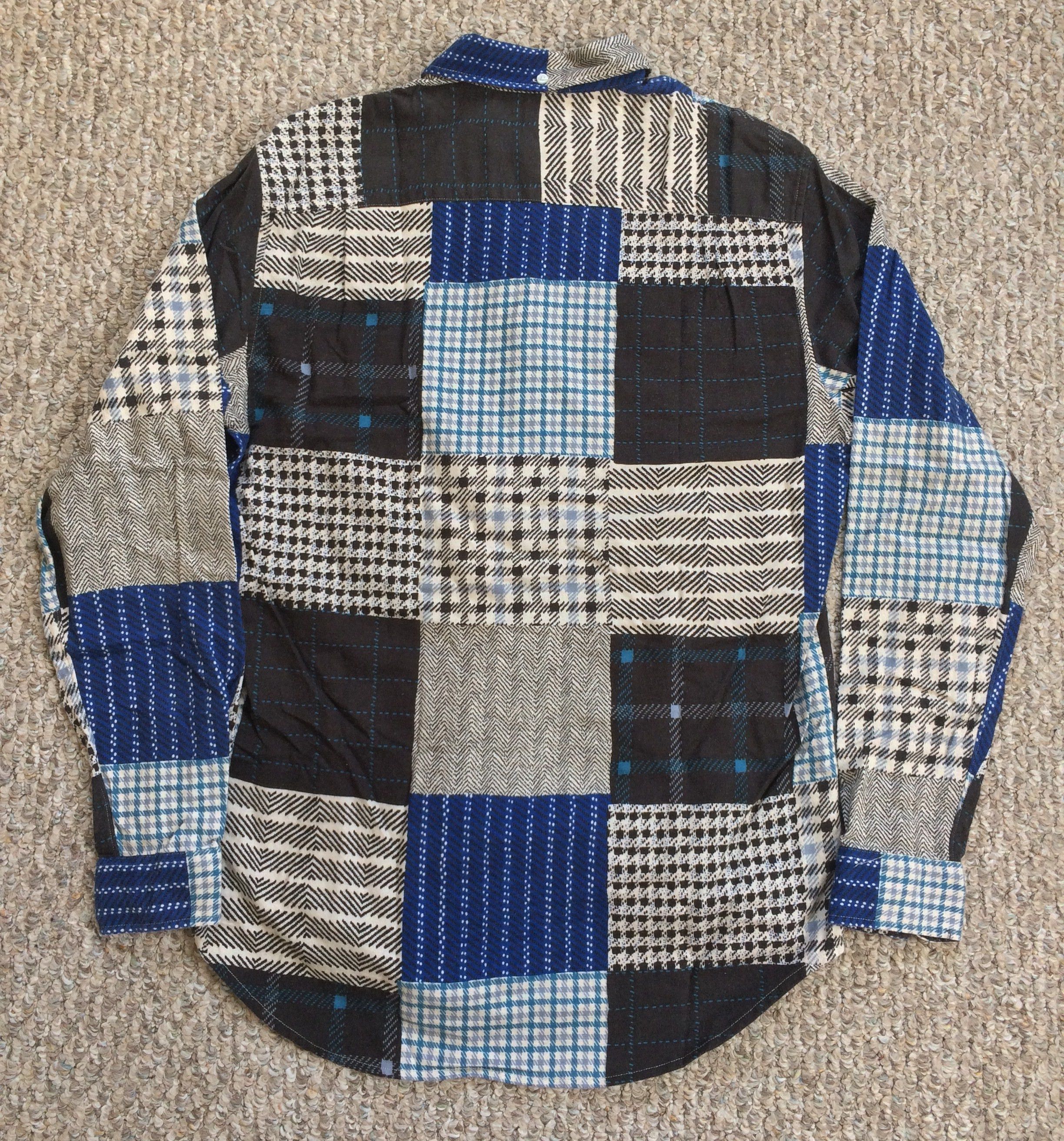 Supreme F/W 2015 Supreme Patchwork Flannel Size US M / EU 48-50 / 2 - 6 Thumbnail