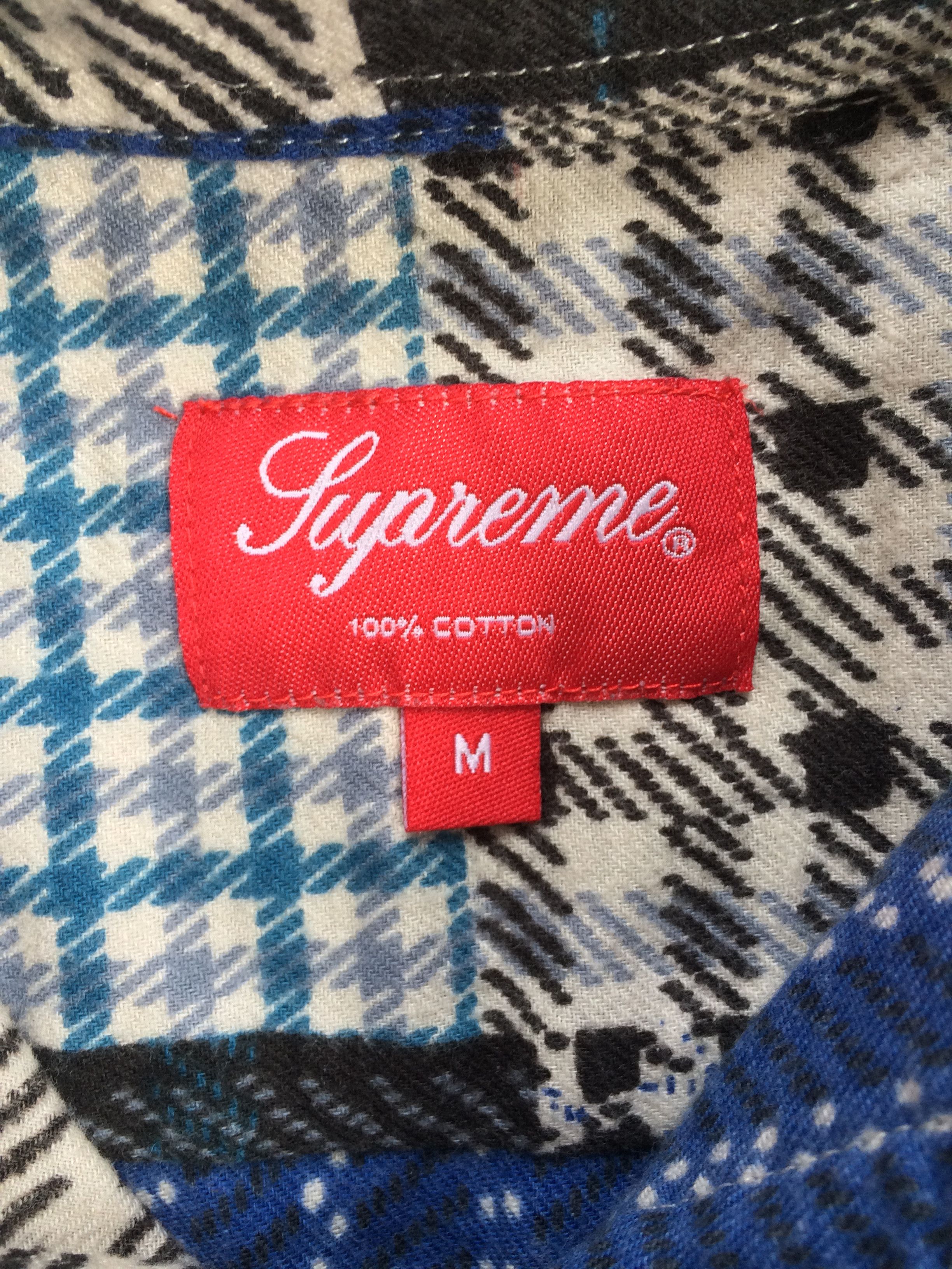 Supreme F/W 2015 Supreme Patchwork Flannel Size US M / EU 48-50 / 2 - 5 Thumbnail