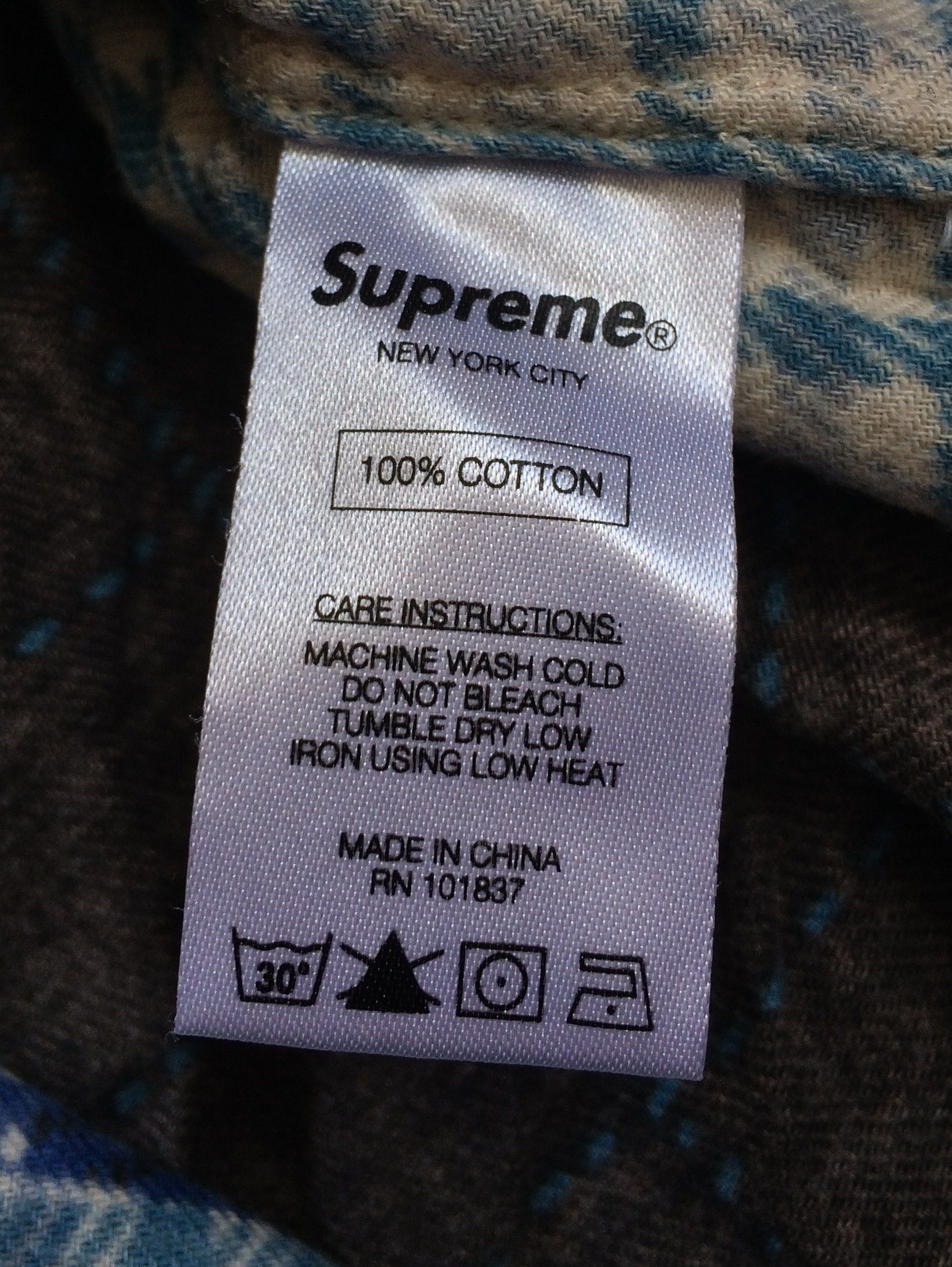 Supreme F/W 2015 Supreme Patchwork Flannel Size US M / EU 48-50 / 2 - 7 Thumbnail