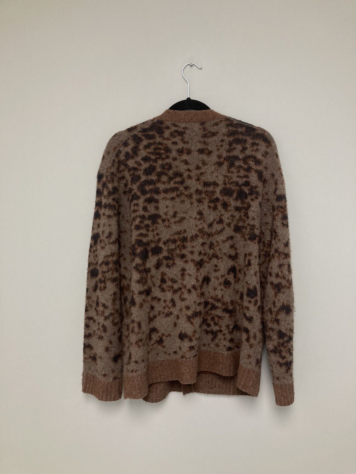 John Varvatos Jacquard leopard cardigan. Large Size US L / EU 52-54 / 3 - 7 Thumbnail