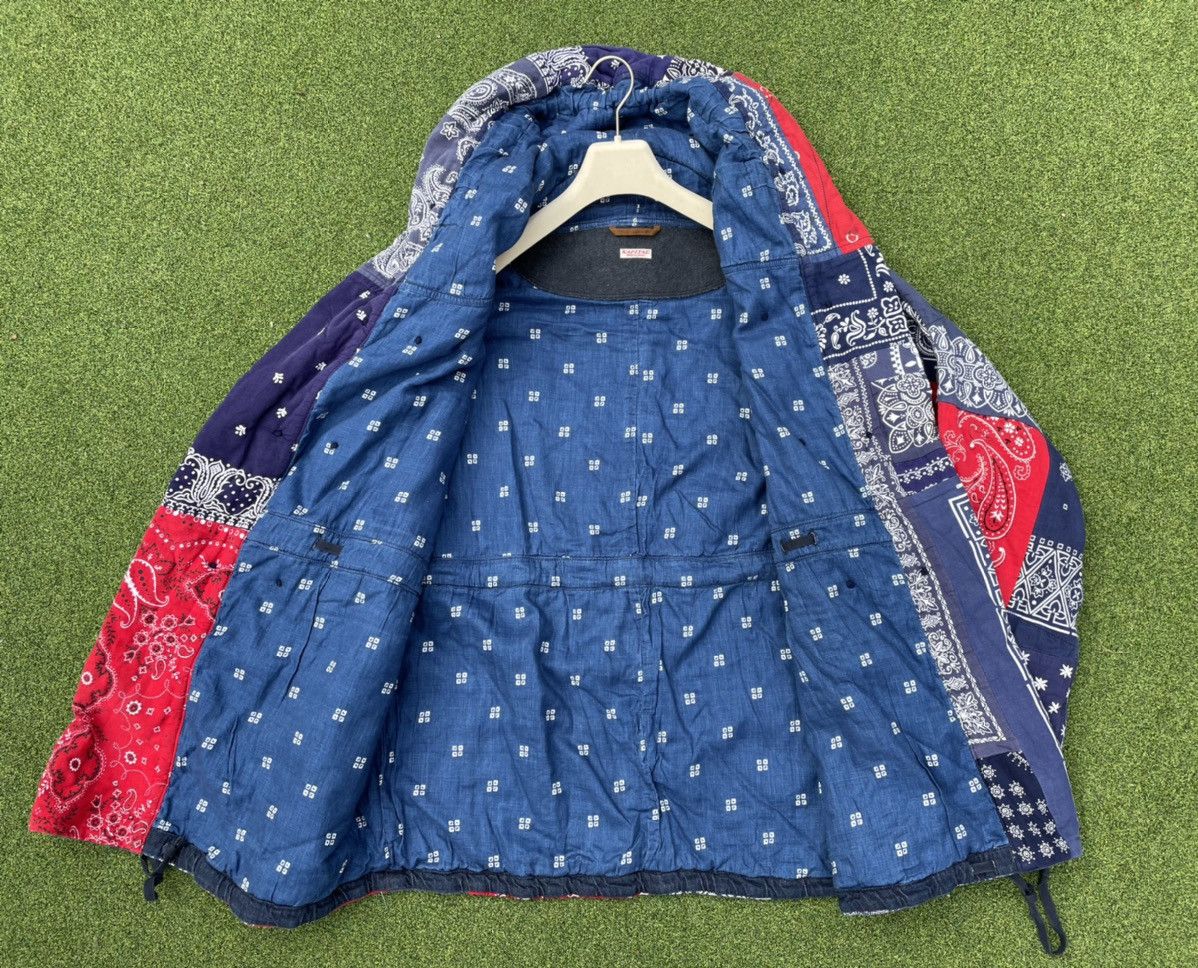 Kapital Bandana Patchwork Ring Coat, Sz 3 Size US M / EU 48-50 / 2 - 3 Thumbnail