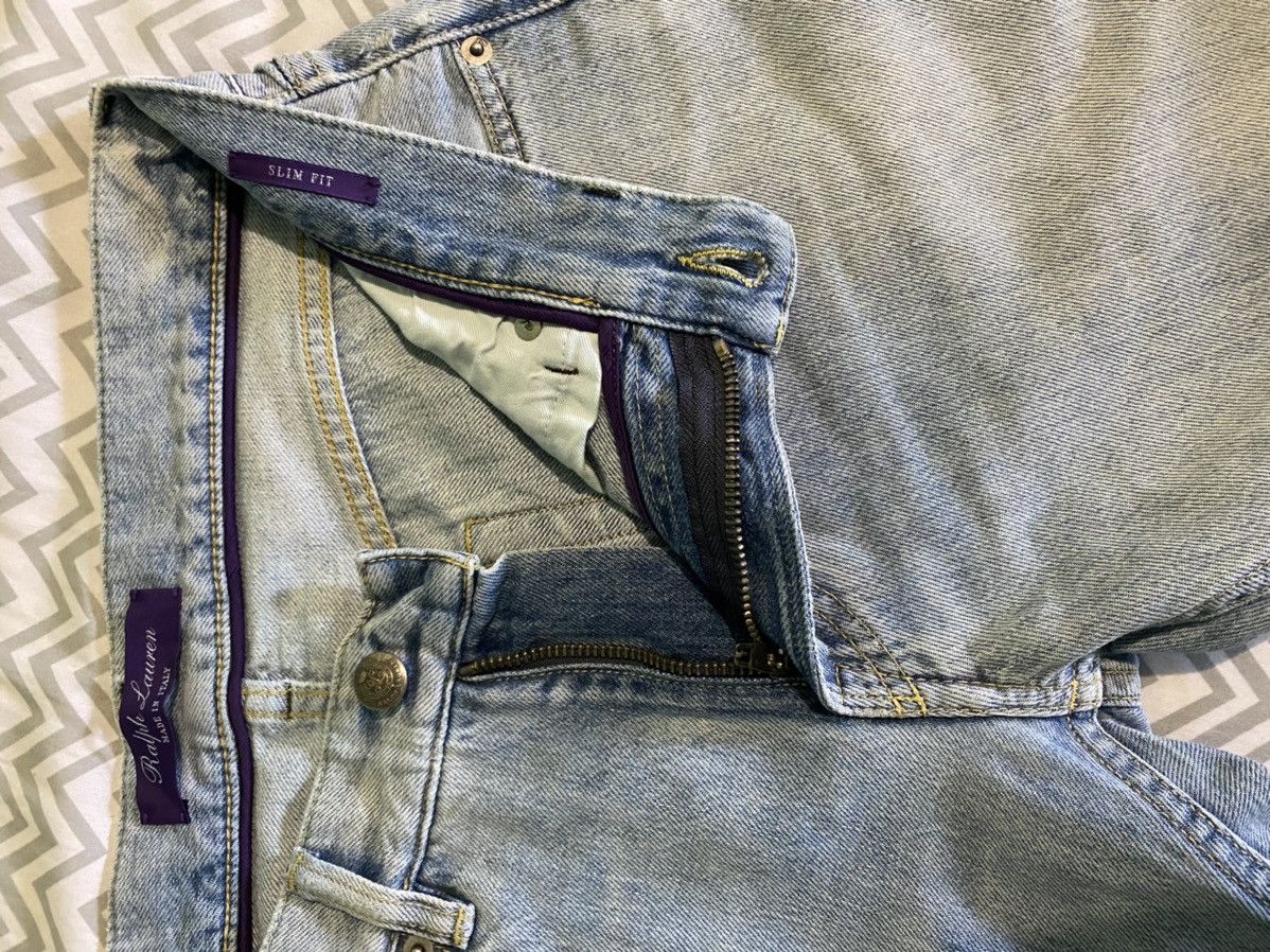 Ralph Lauren Purple Label Slim Fit Distressed Jean Size US 30 / EU 46 - 11 Thumbnail