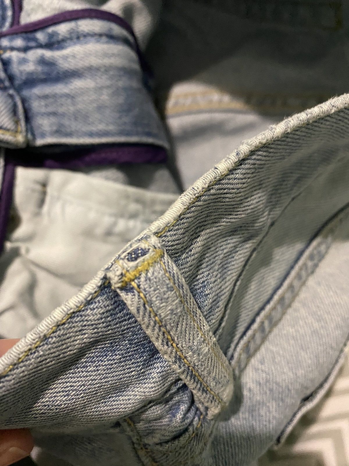 Ralph Lauren Purple Label Slim Fit Distressed Jean Size US 30 / EU 46 - 10 Thumbnail
