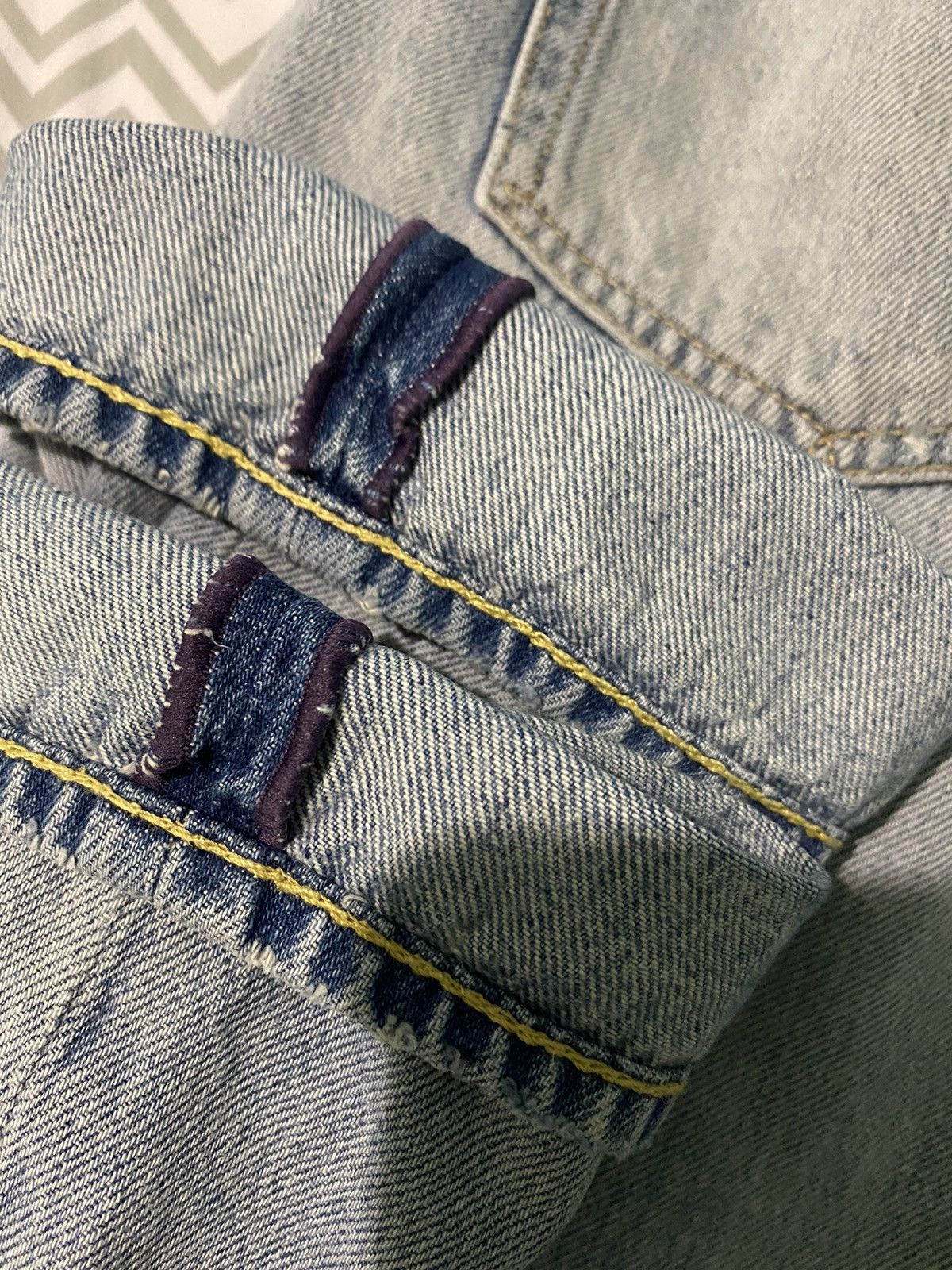 Ralph Lauren Purple Label Slim Fit Distressed Jean Size US 30 / EU 46 - 9 Thumbnail