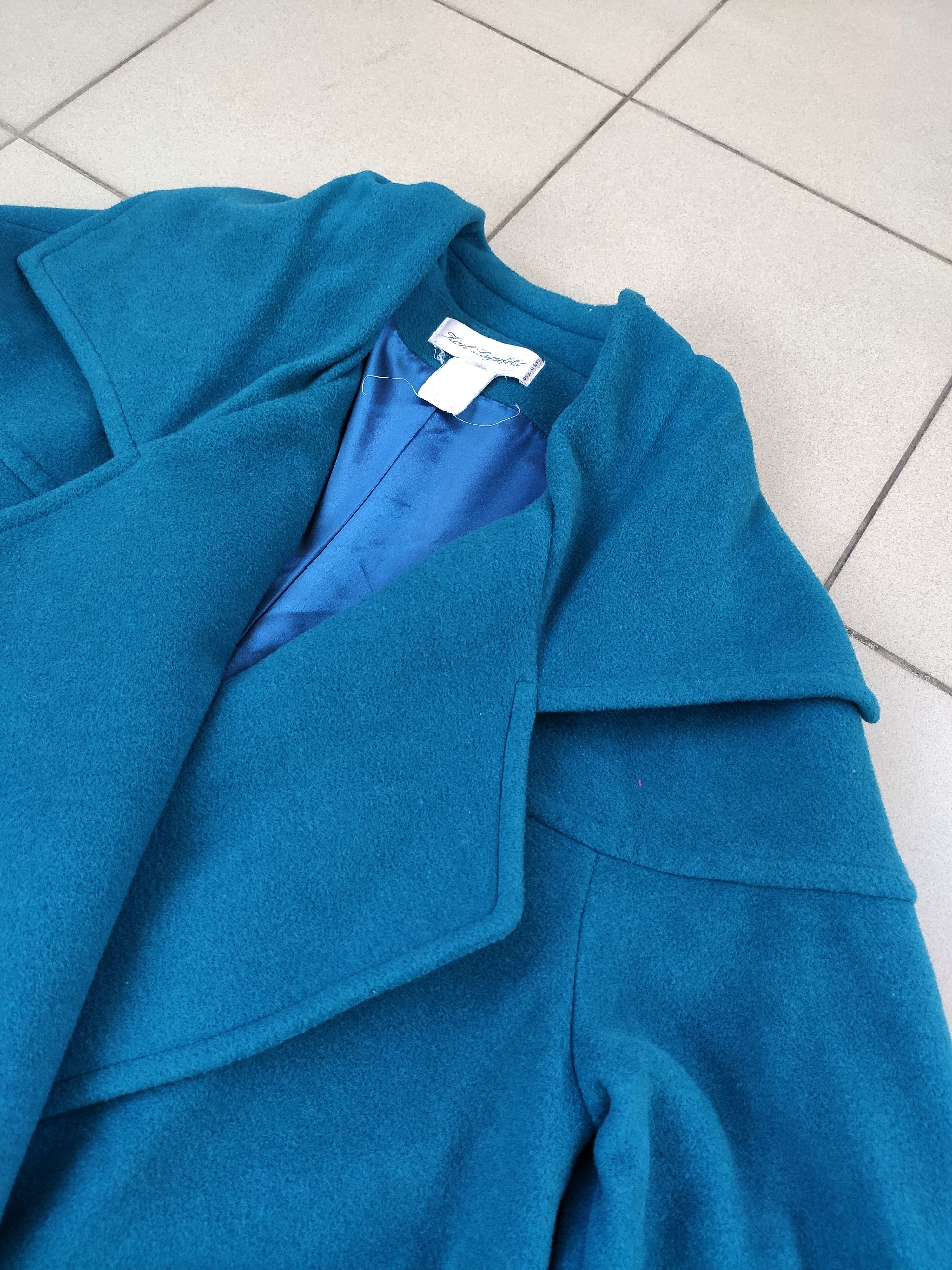 Karl Lagerfeld Vintage Karl Lagerfeld 90s wool oversize coat Size L / US 10 / IT 46 - 10 Thumbnail