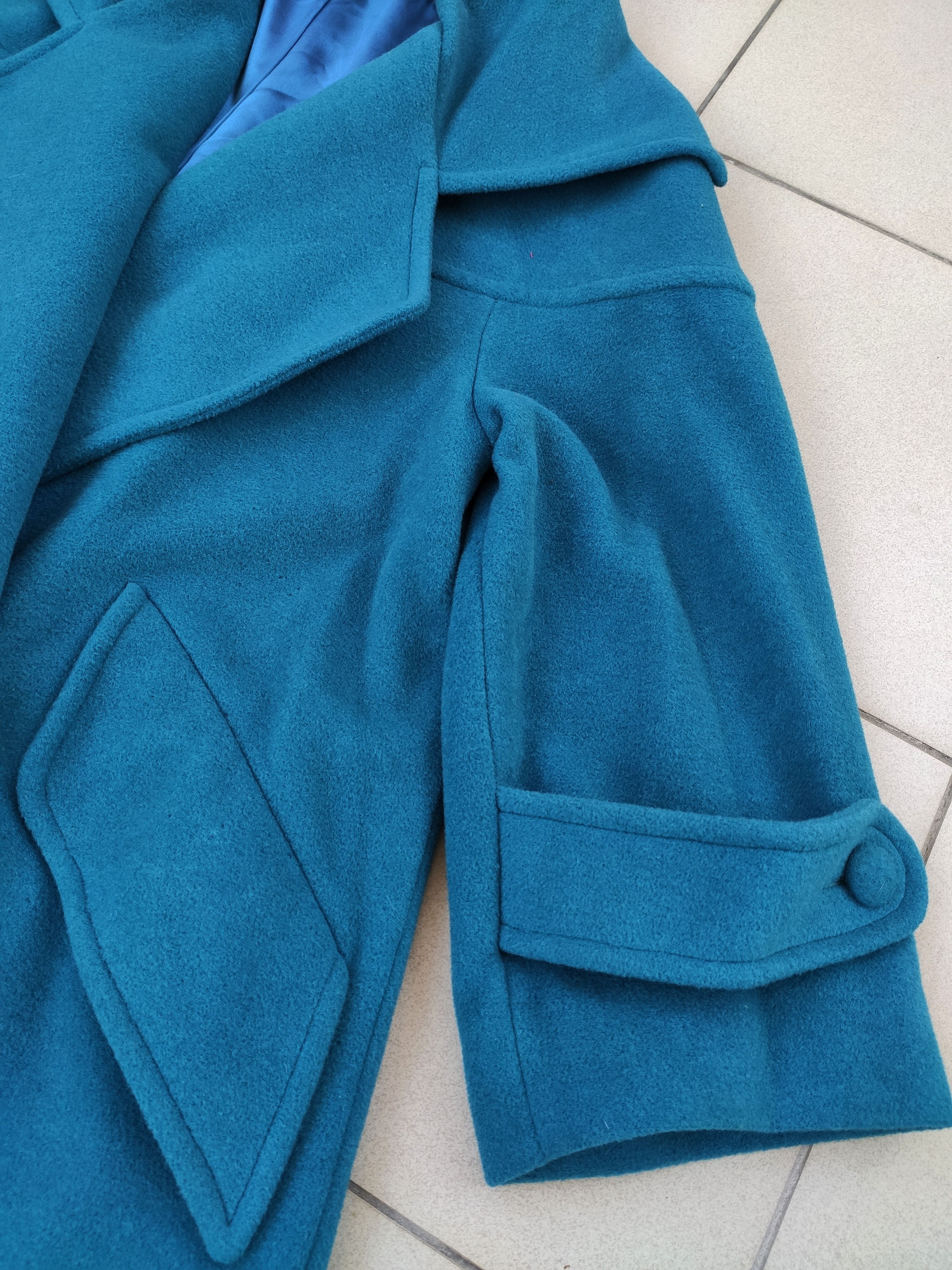 Karl Lagerfeld Vintage Karl Lagerfeld 90s wool oversize coat Size L / US 10 / IT 46 - 9 Thumbnail