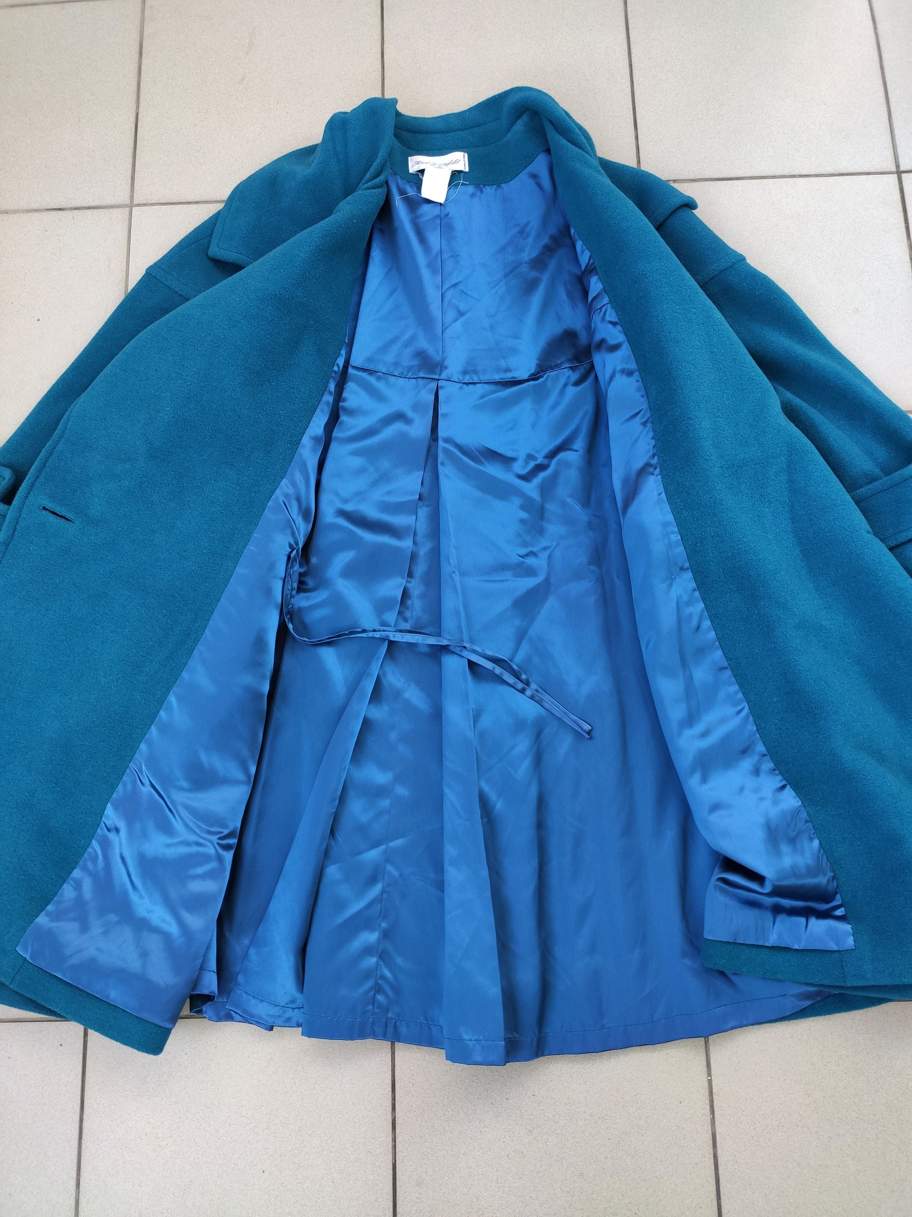 Karl Lagerfeld Vintage Karl Lagerfeld 90s wool oversize coat Size L / US 10 / IT 46 - 17 Thumbnail