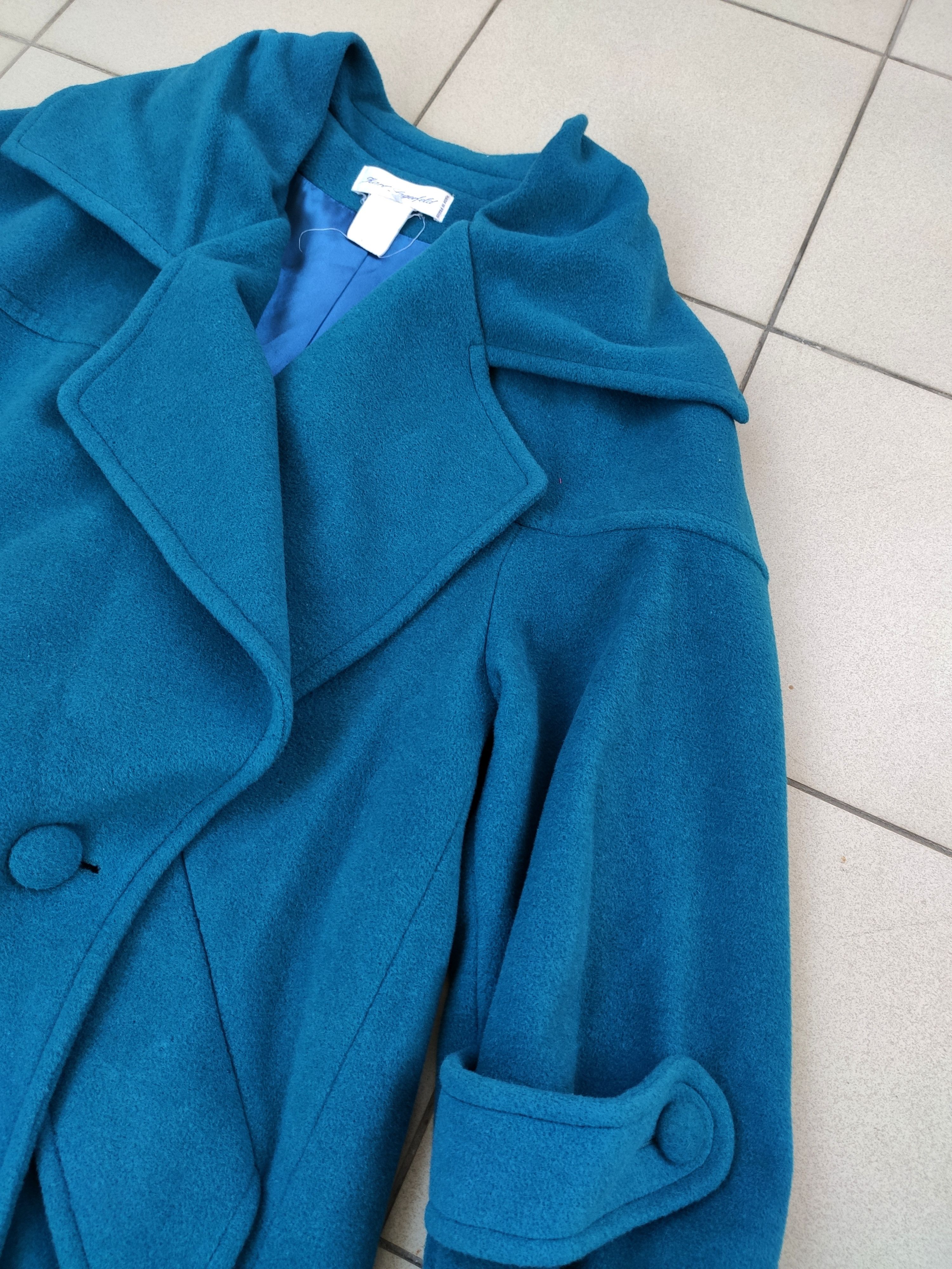 Karl Lagerfeld Vintage Karl Lagerfeld 90s wool oversize coat Size L / US 10 / IT 46 - 19 Thumbnail