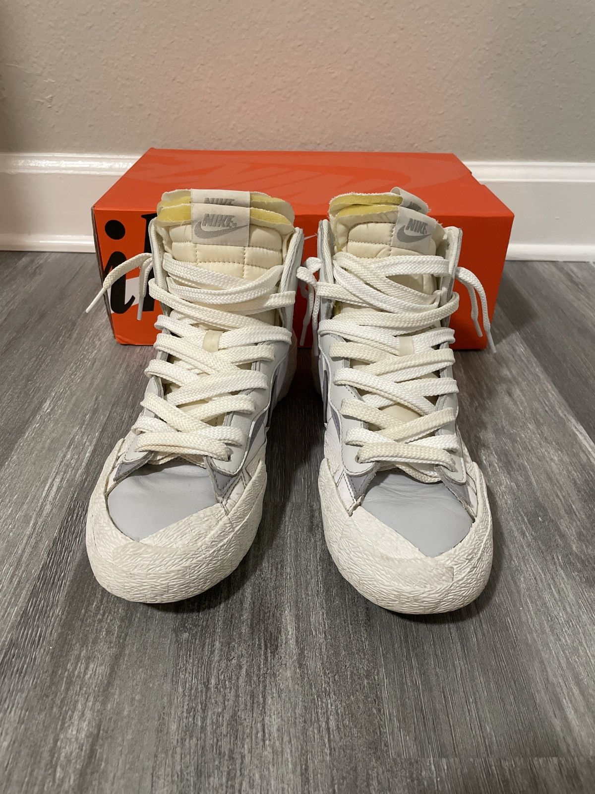 Nike Blazer White 2019 Size US 7.5 / EU 40-41 - 3 Thumbnail