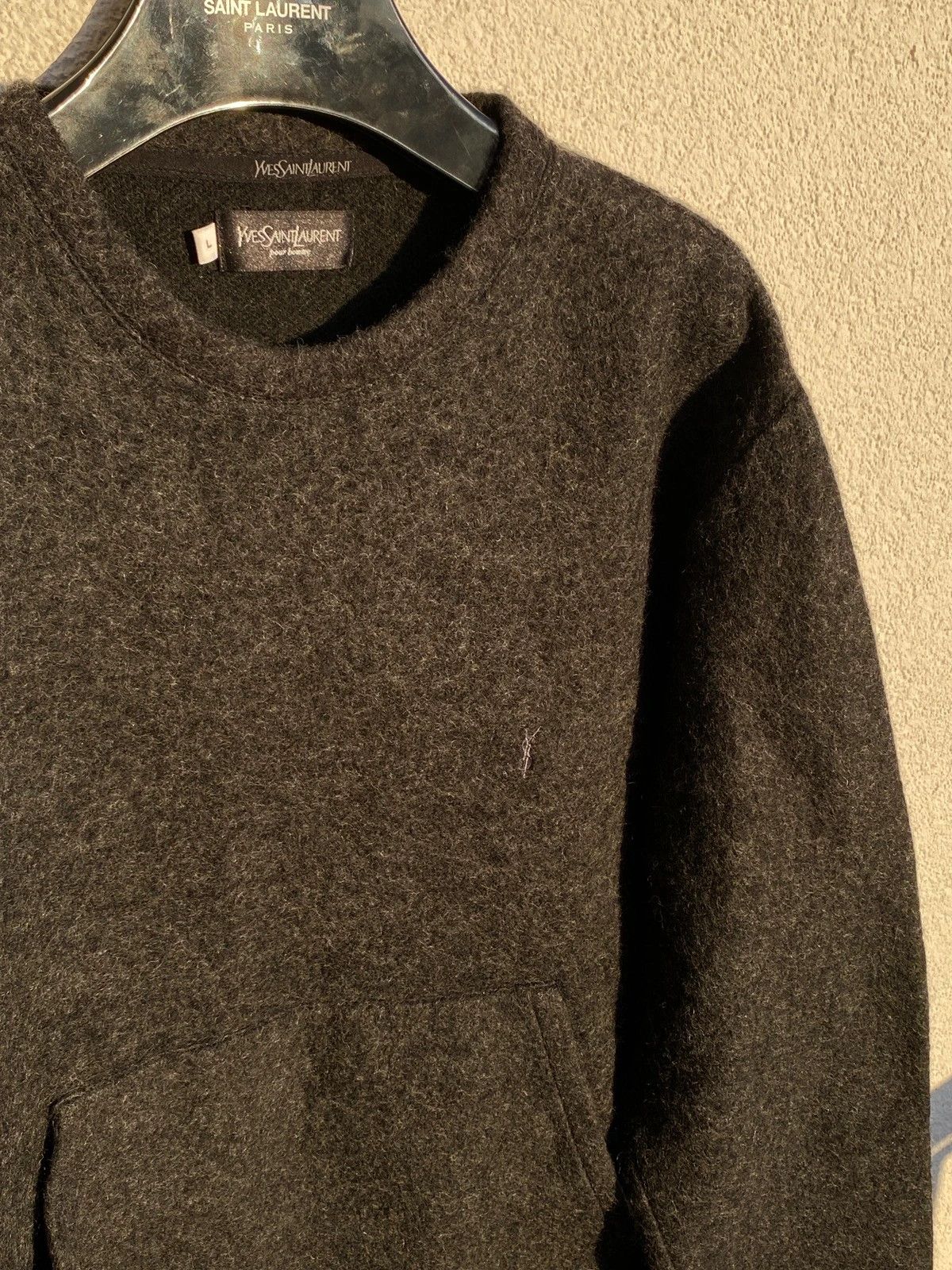 Yves Saint Laurent Warm Wool YSL Sweater Soft YSL Sweatshirt Size US L / EU 52-54 / 3 - 4 Thumbnail