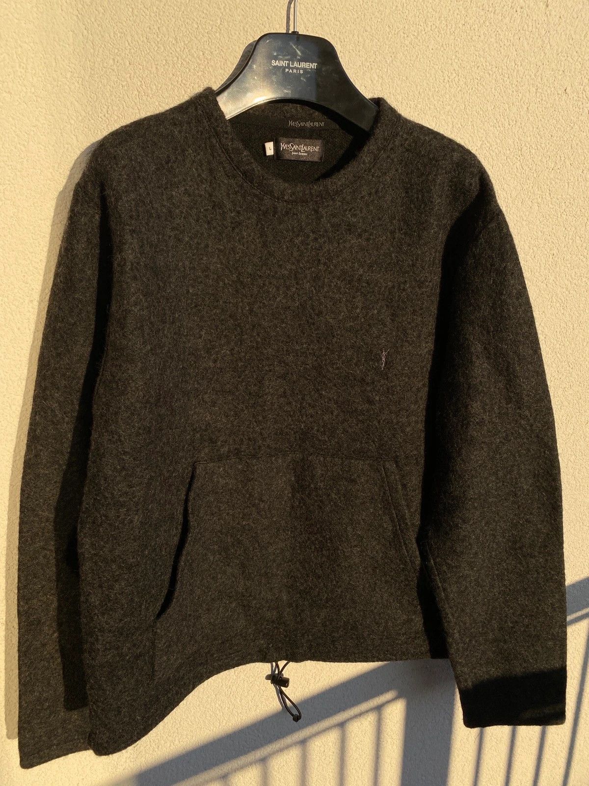 Yves Saint Laurent Warm Wool YSL Sweater Soft YSL Sweatshirt Size US L / EU 52-54 / 3 - 2 Thumbnail