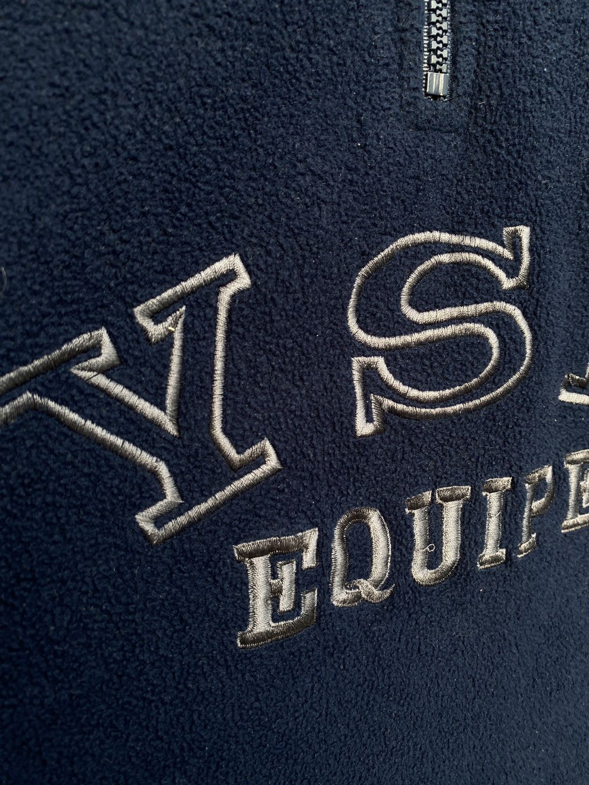 Yves Saint Laurent 90’s Fleece YSL Sweatshirt Zip Size US XL / EU 56 / 4 - 9 Thumbnail