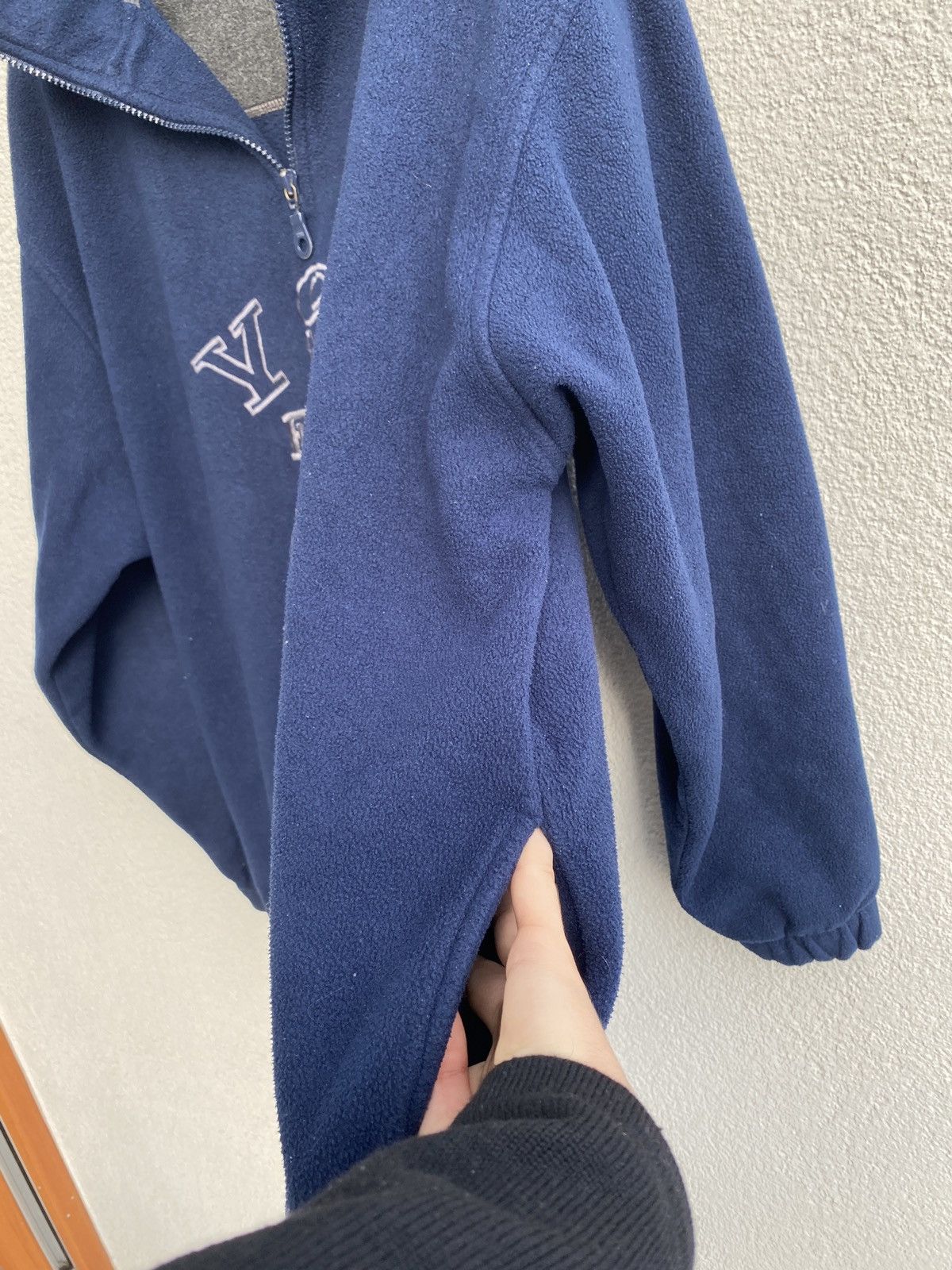 Yves Saint Laurent 90’s Fleece YSL Sweatshirt Zip Size US XL / EU 56 / 4 - 13 Thumbnail